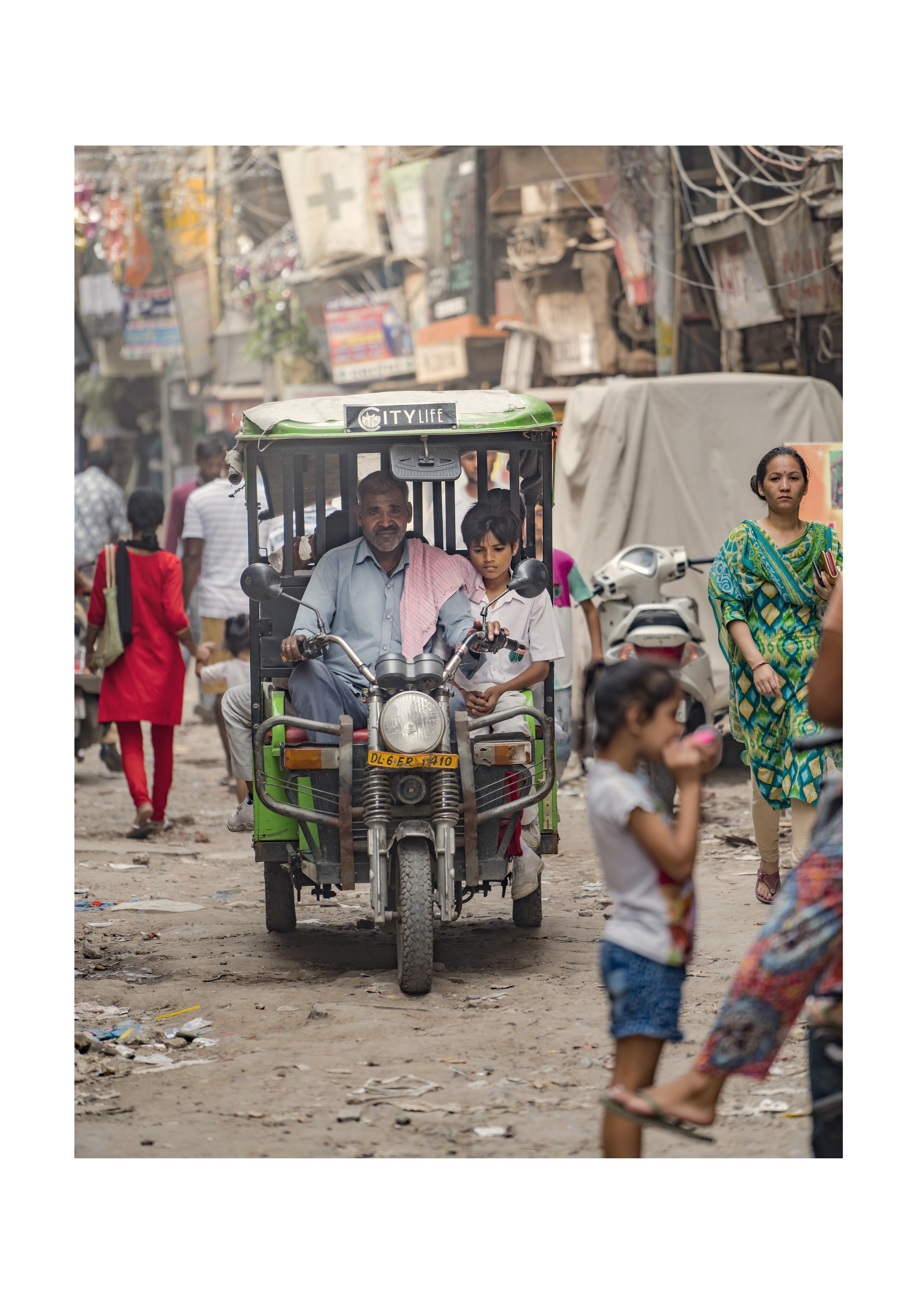 new delhi street