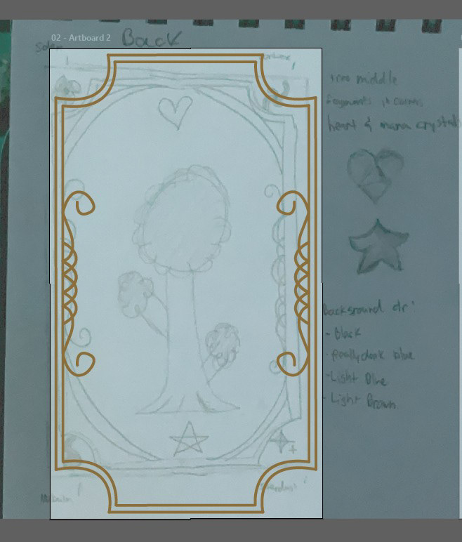 Making of the Back in Illustrator