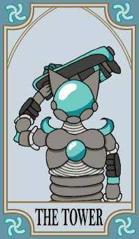 Tower Card Front