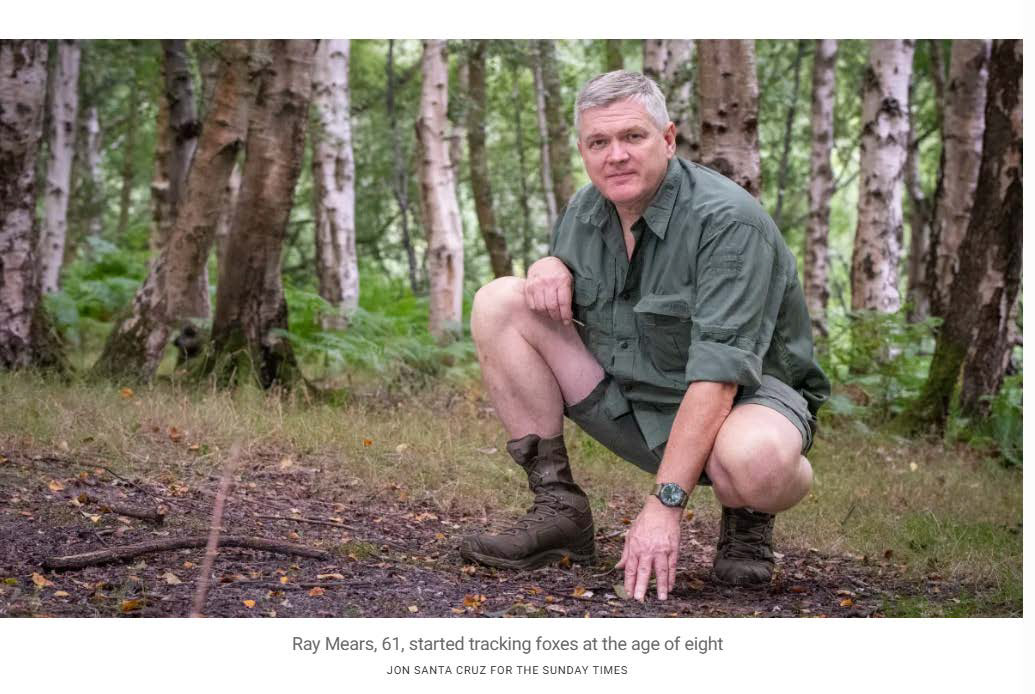 Ray Mears Tracking