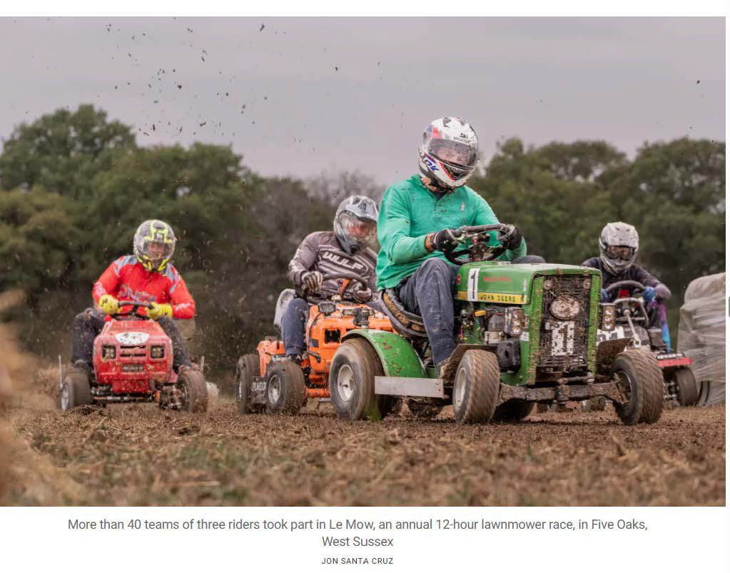 12 Hour Lawn Mower Race