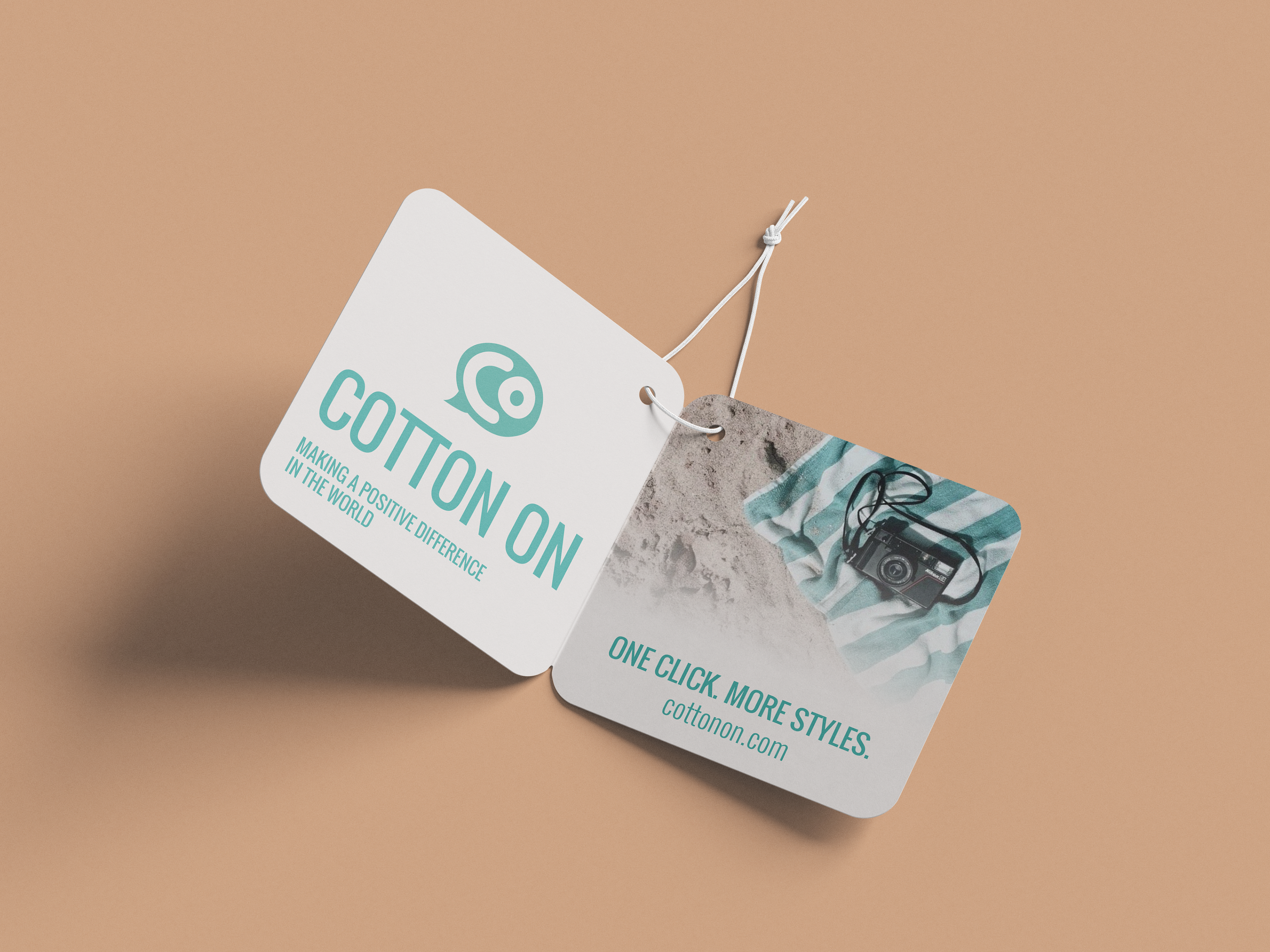 Clothing Tag Mockup