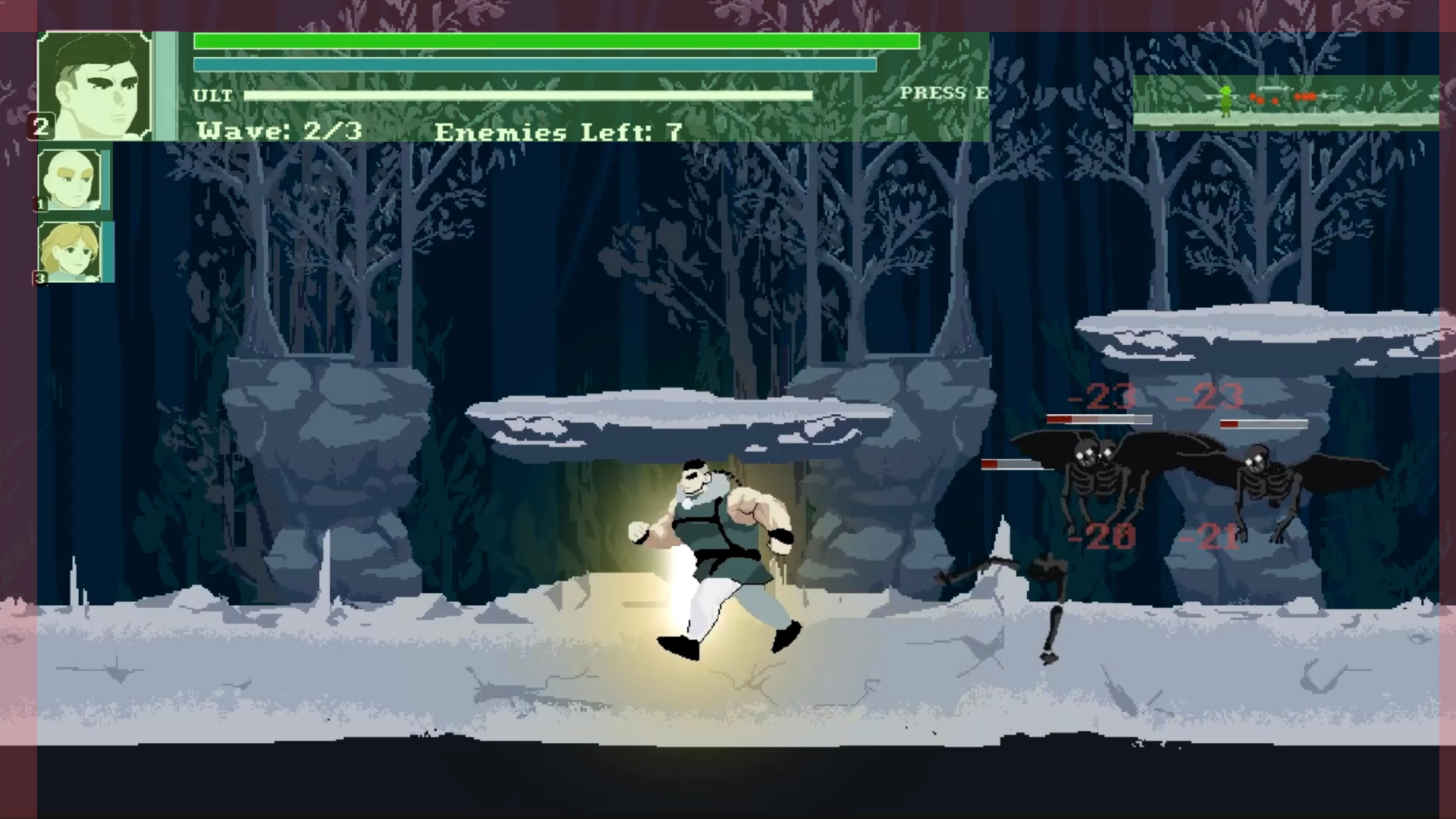 Picture of in-game UI from Legacy of the Rift. The previous games' interface took up varying amounts of space for UI elements and inconsistent margins.