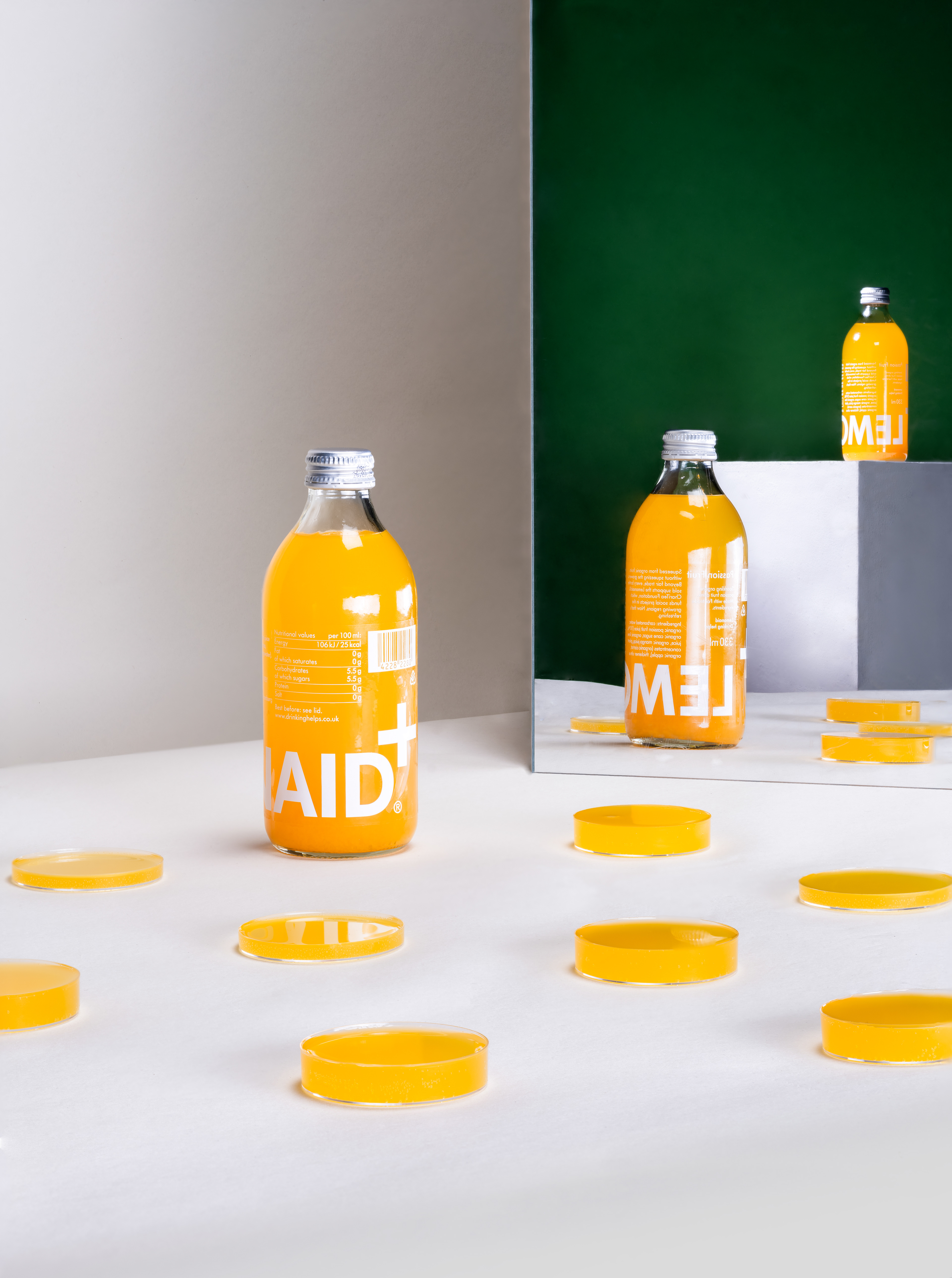 Lemonaid+ passionfruit bottle