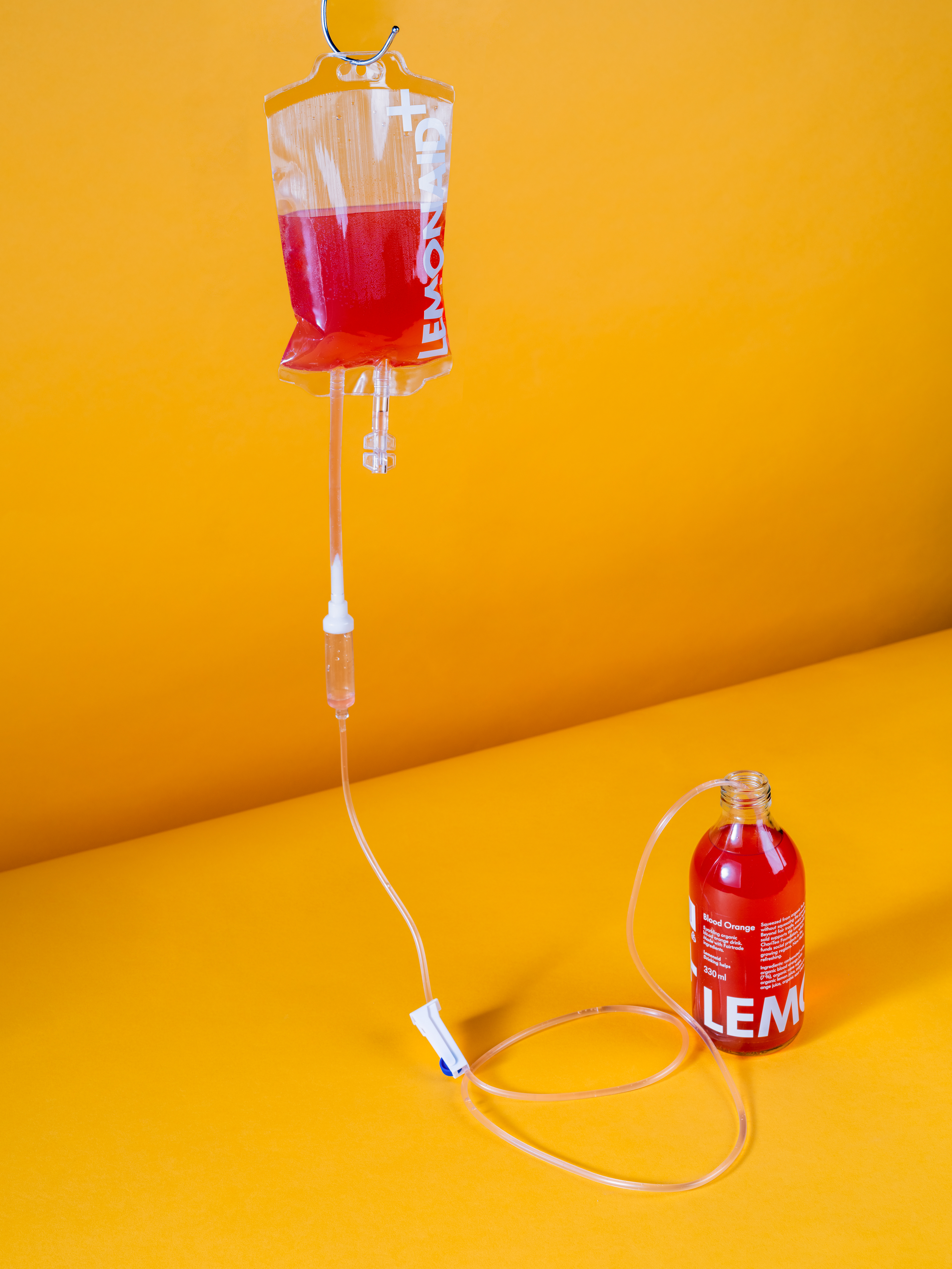 Lemonaid+ blood orange bottle