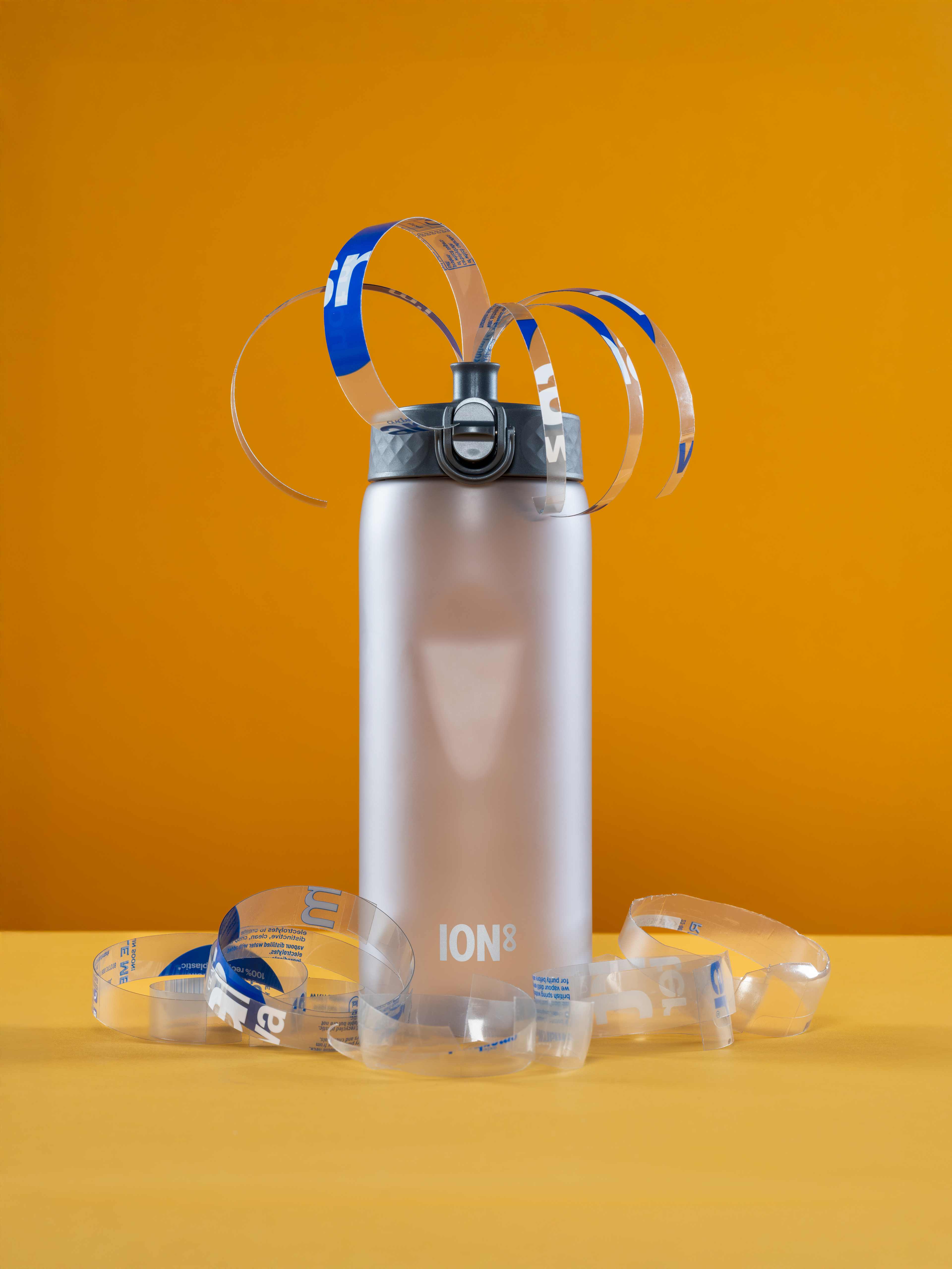 ION 8 Grey water bottle