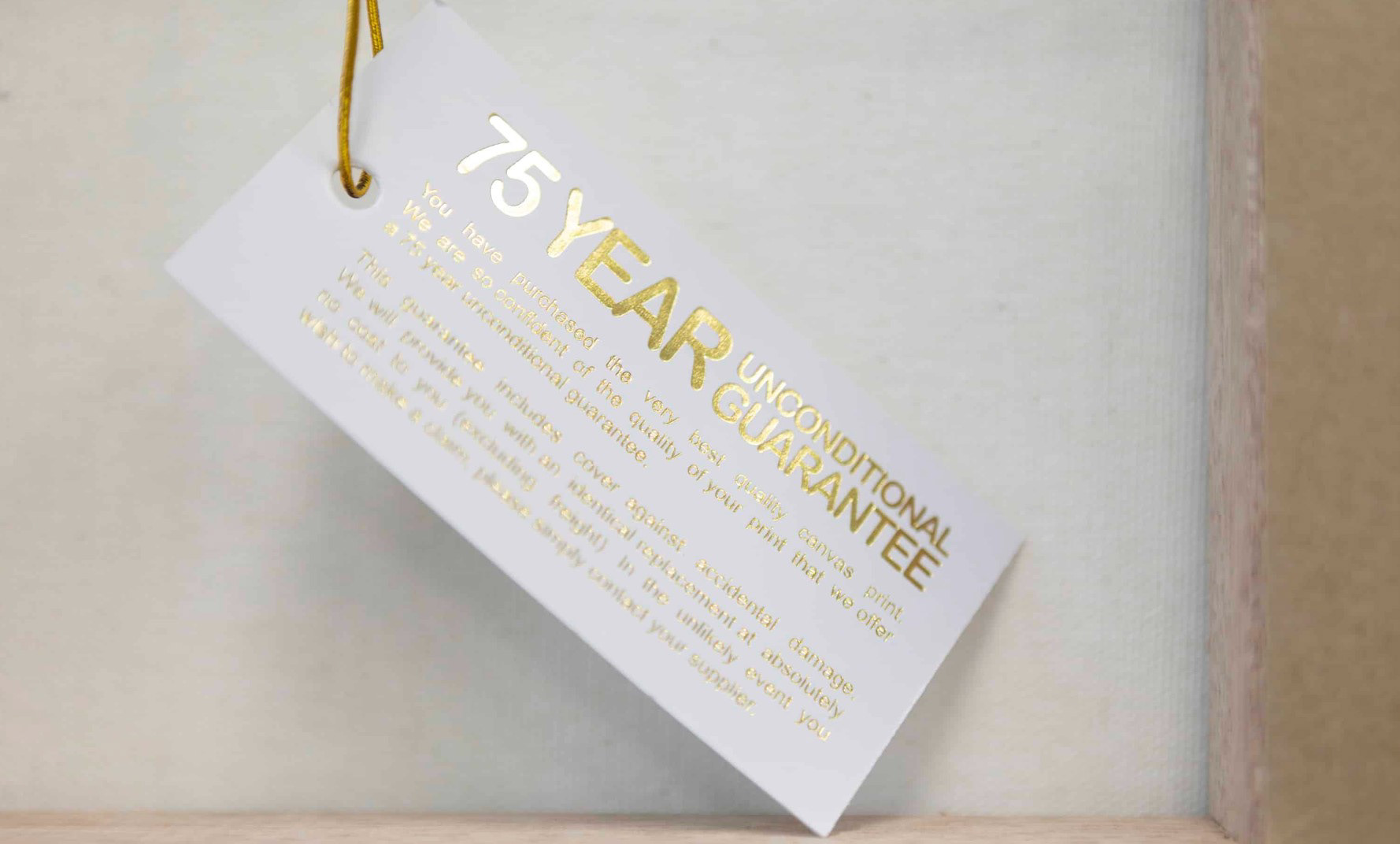 75 Year Unconditional Guarantee