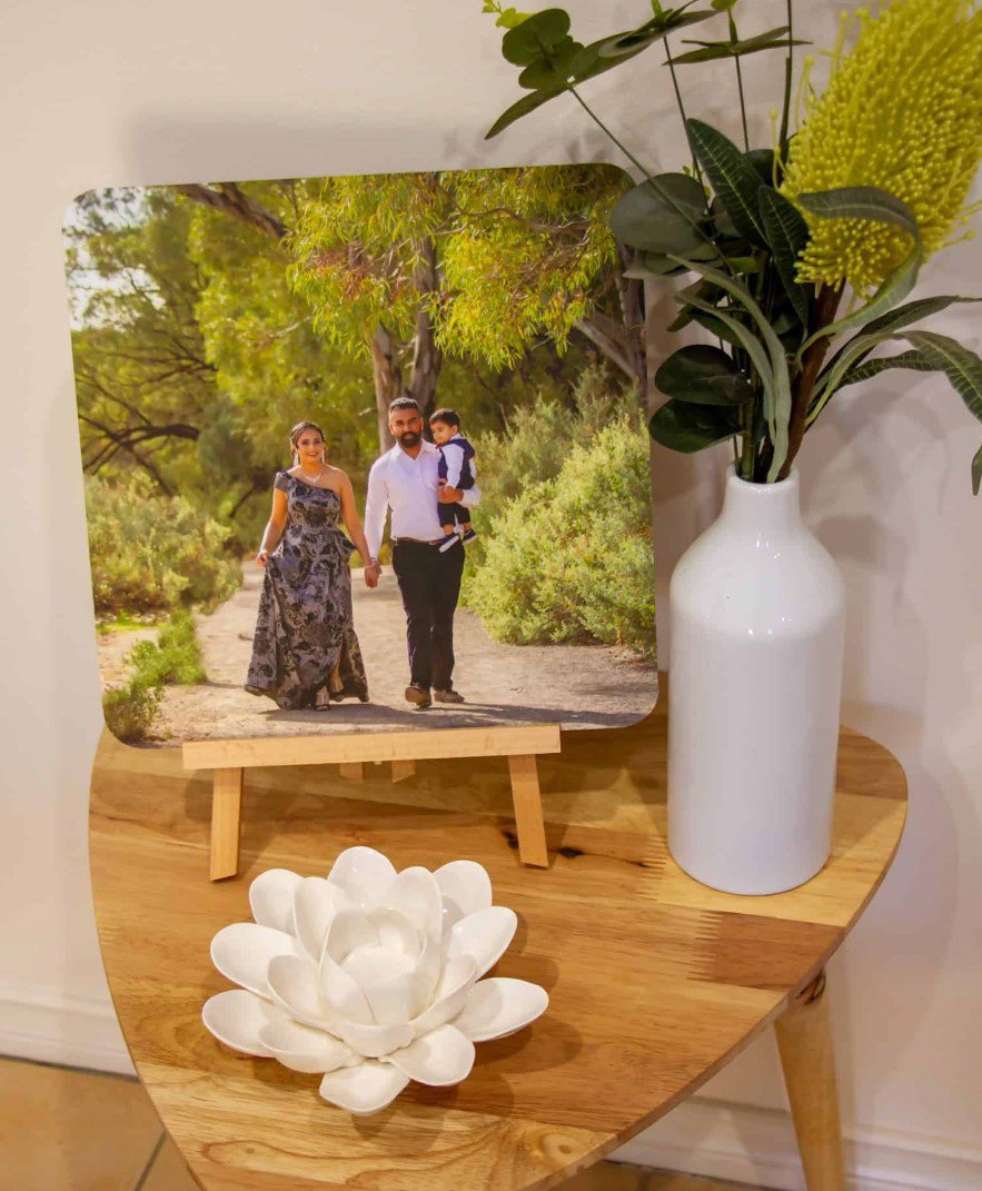 Wooden Print Display Easel
