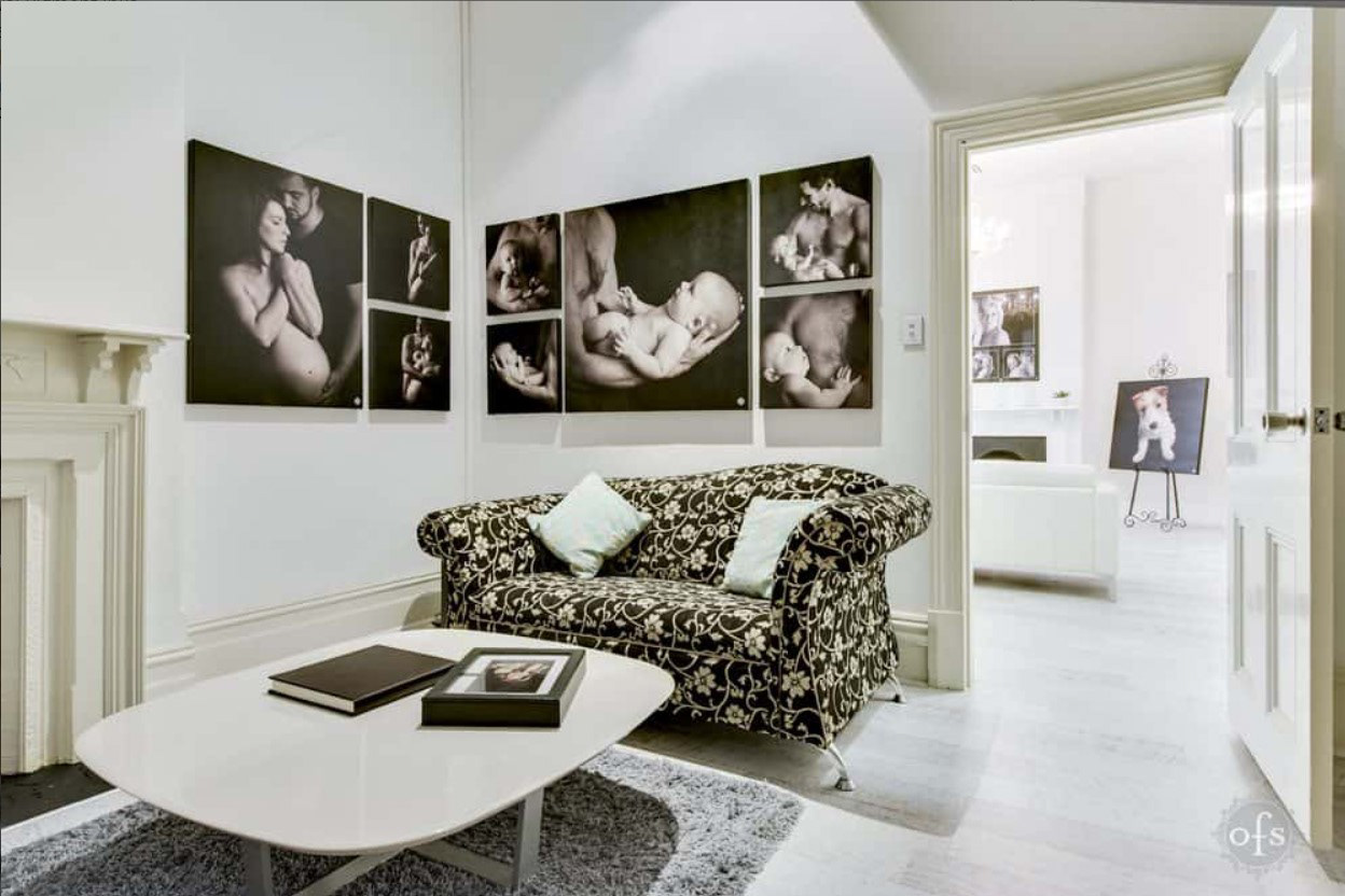 Canvas wall display