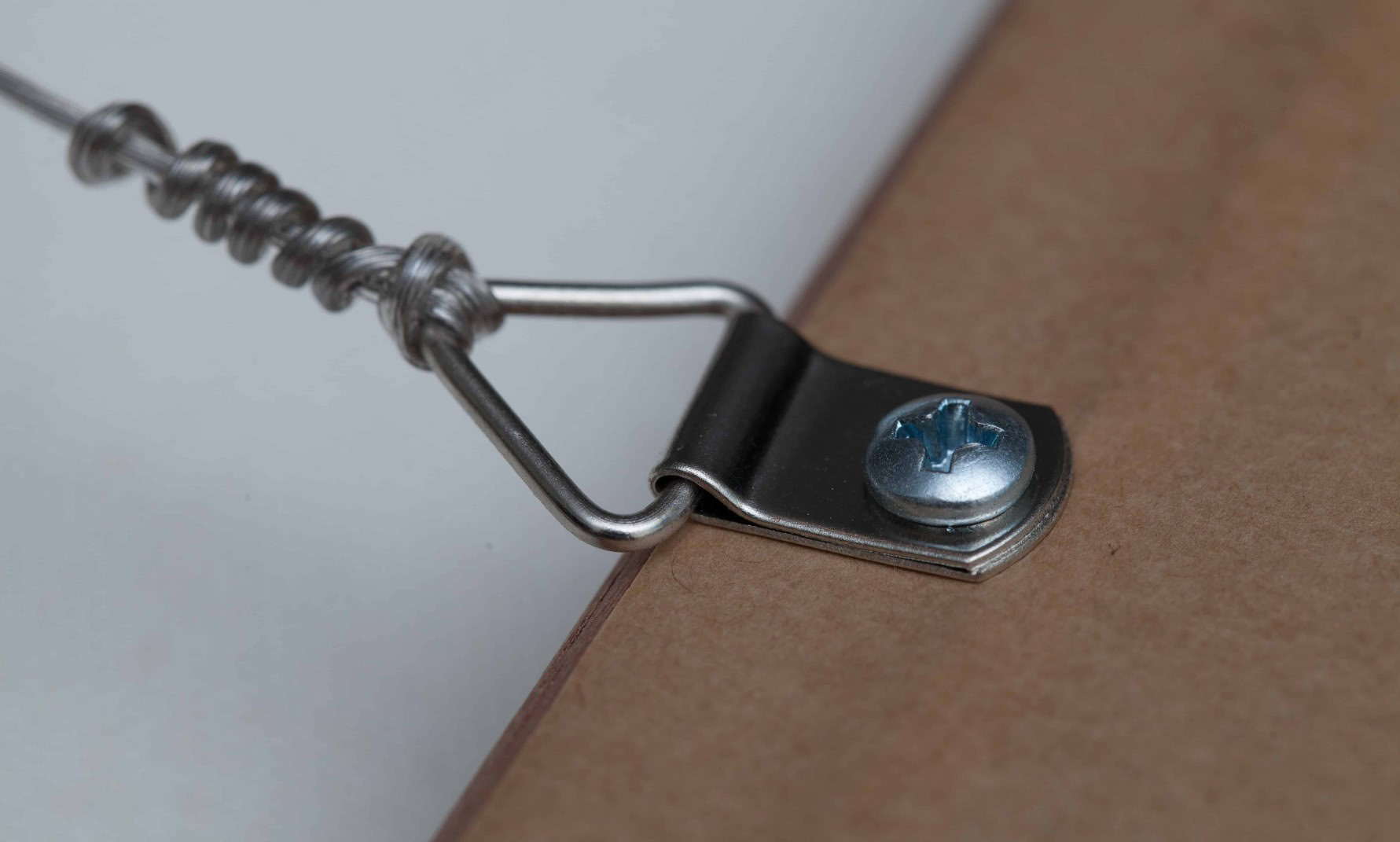 Gallery-quality Hooks, Screws and Wire