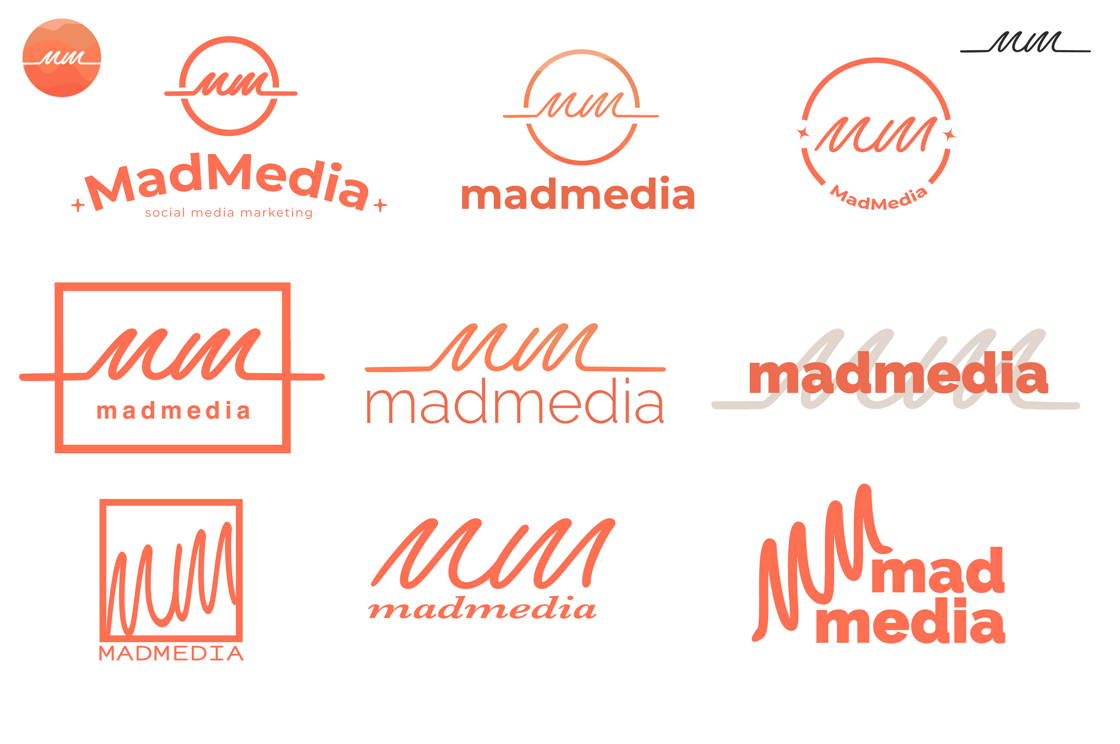 Second draft of logo concepts based off of one