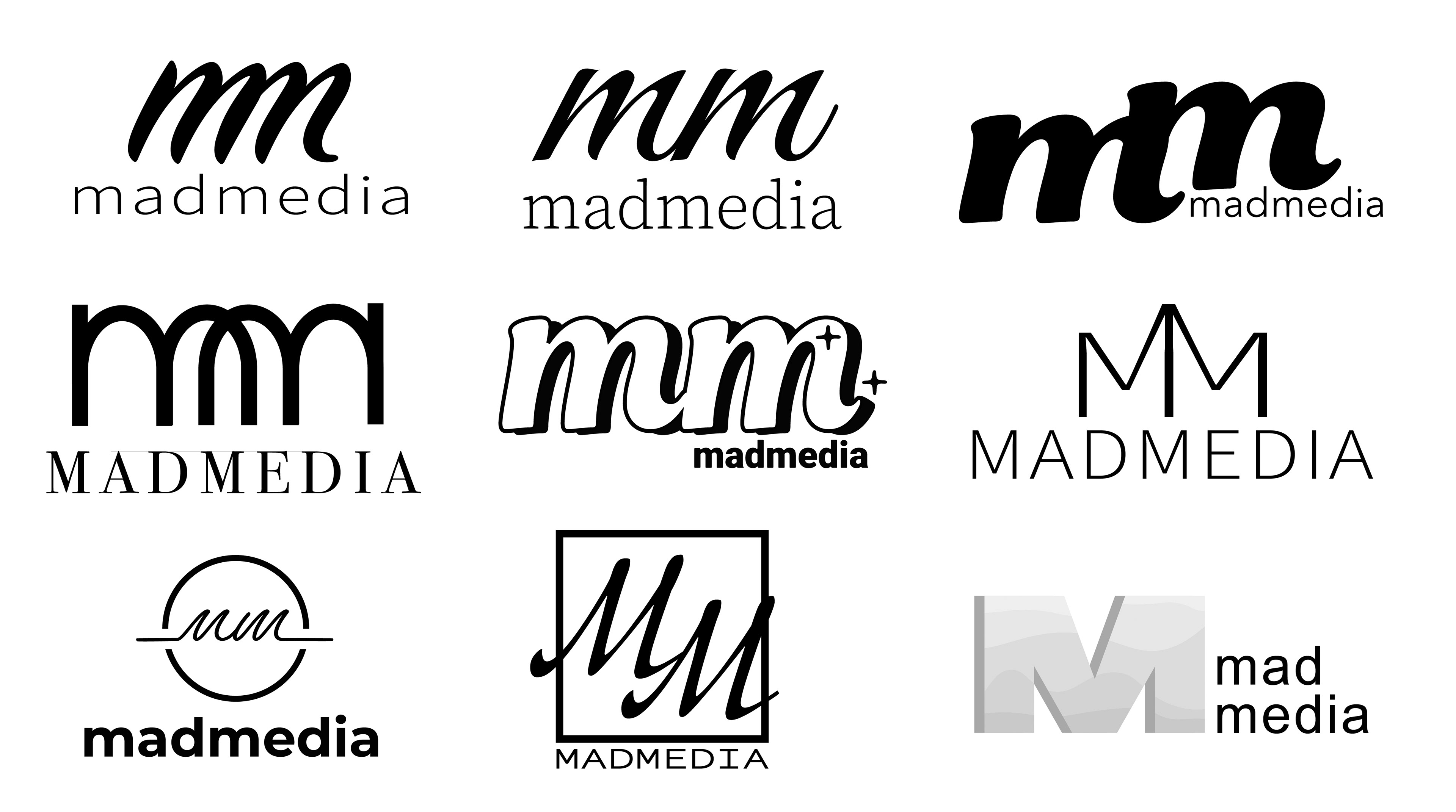 First draft of logo concepts