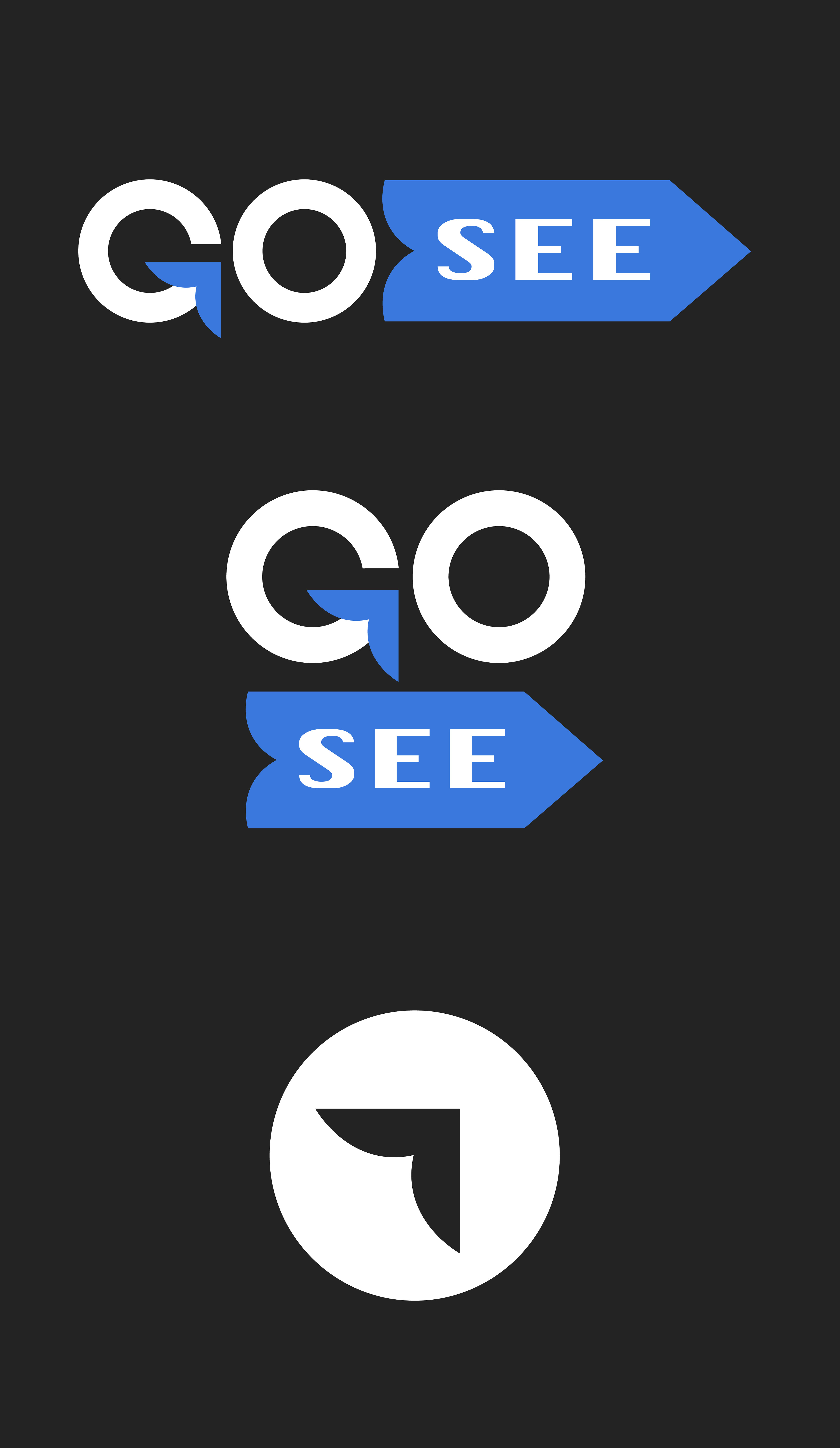 Go See logo variations
