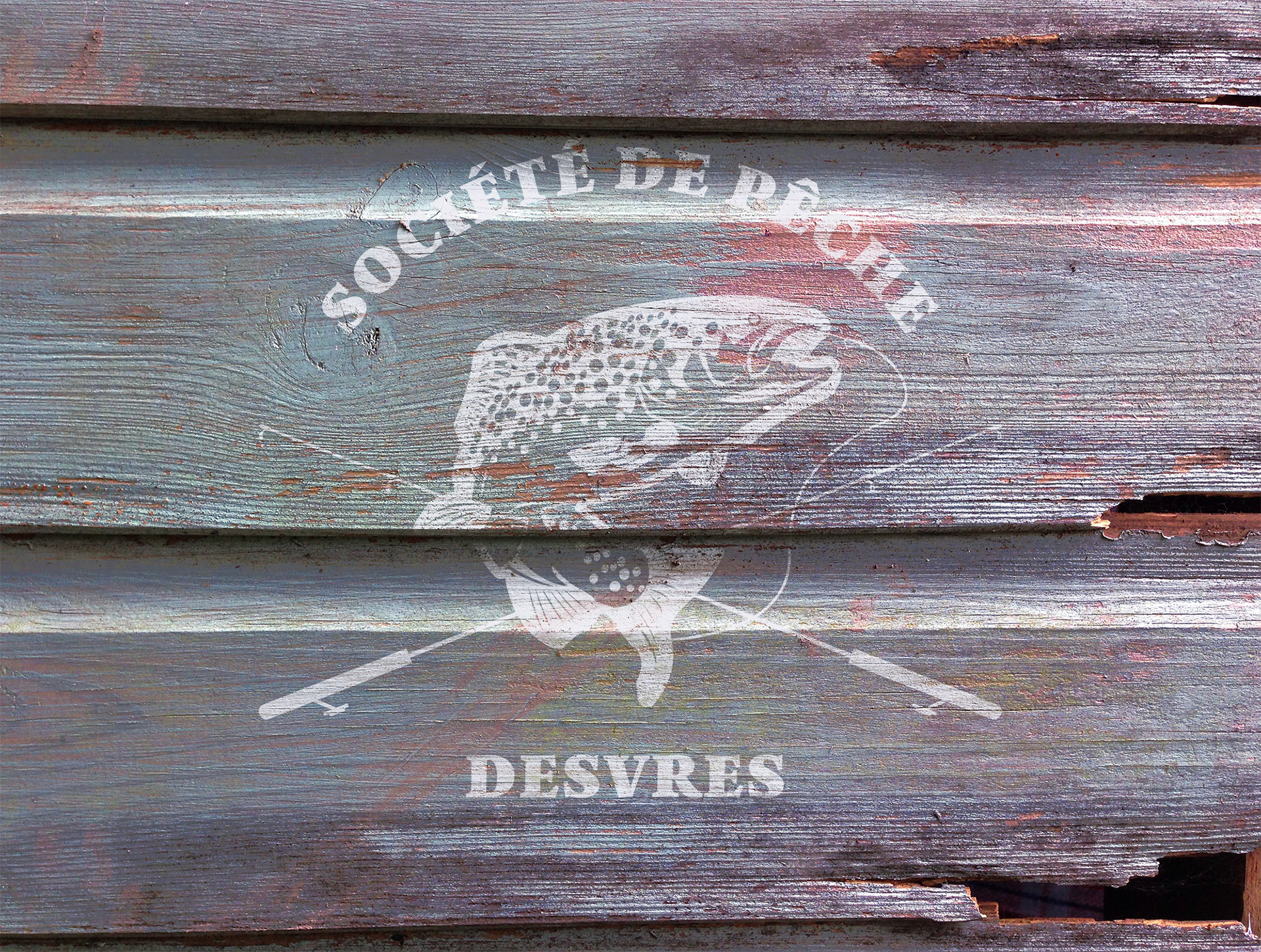 Fishing society logo