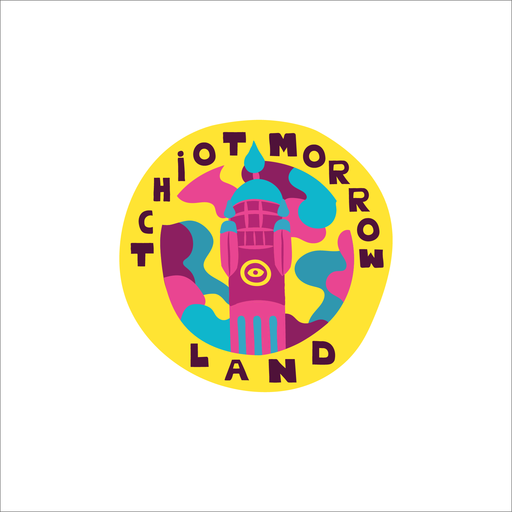 "TCHIOTMORROWLAND" festival logo
