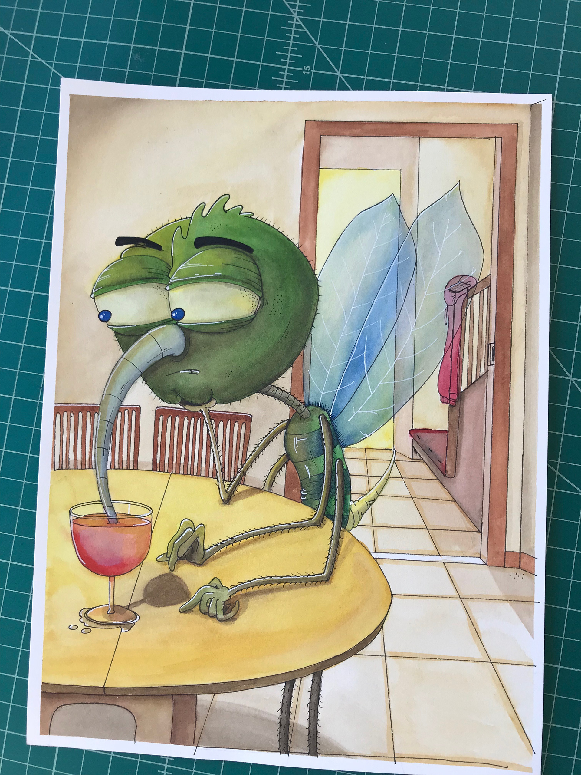unexpected smoothie guest