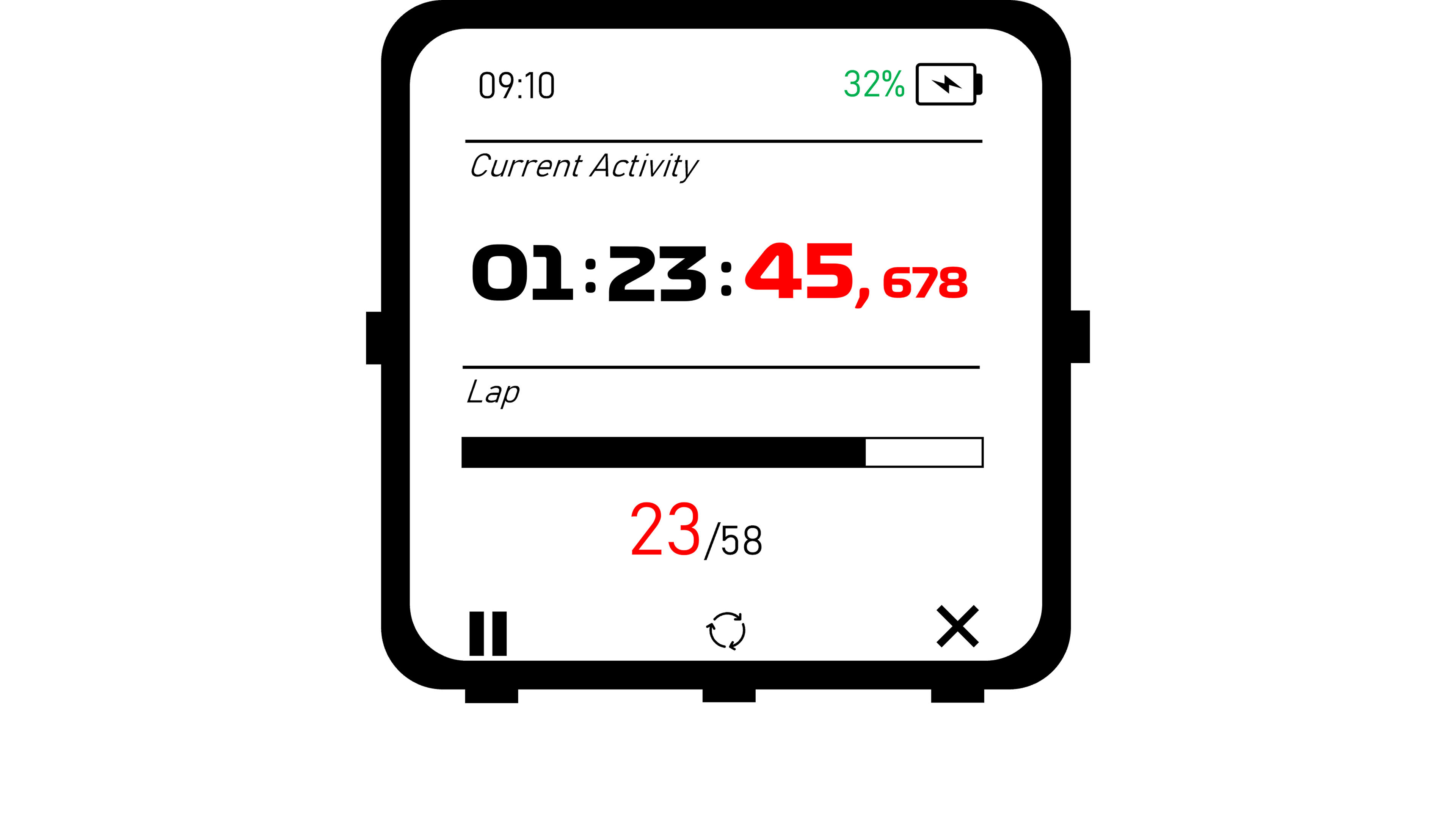 lap screen