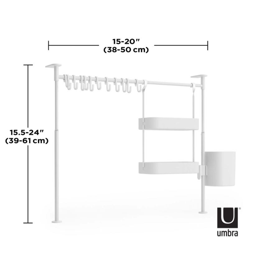 Dayna Mailach - Umbra Tension Pole Shower Caddy