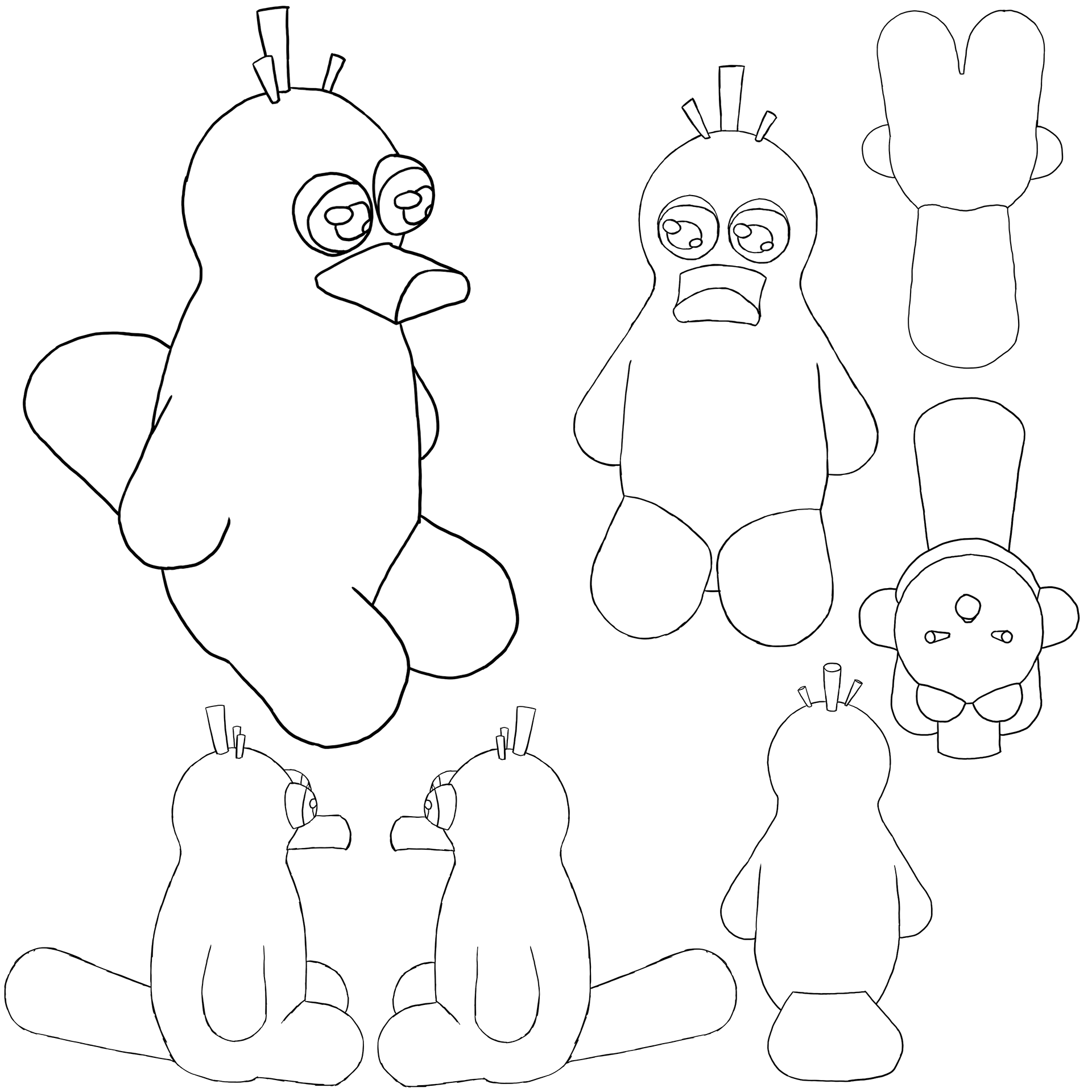Concept Art Black & White