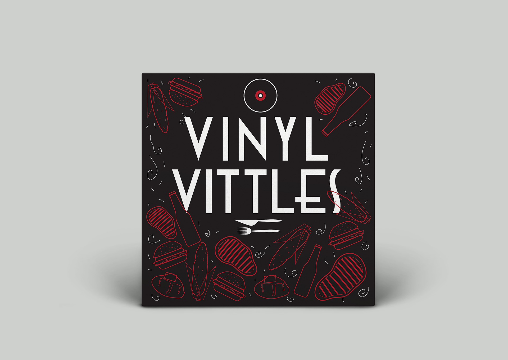 Front Cover of Menu Album  Sleeve