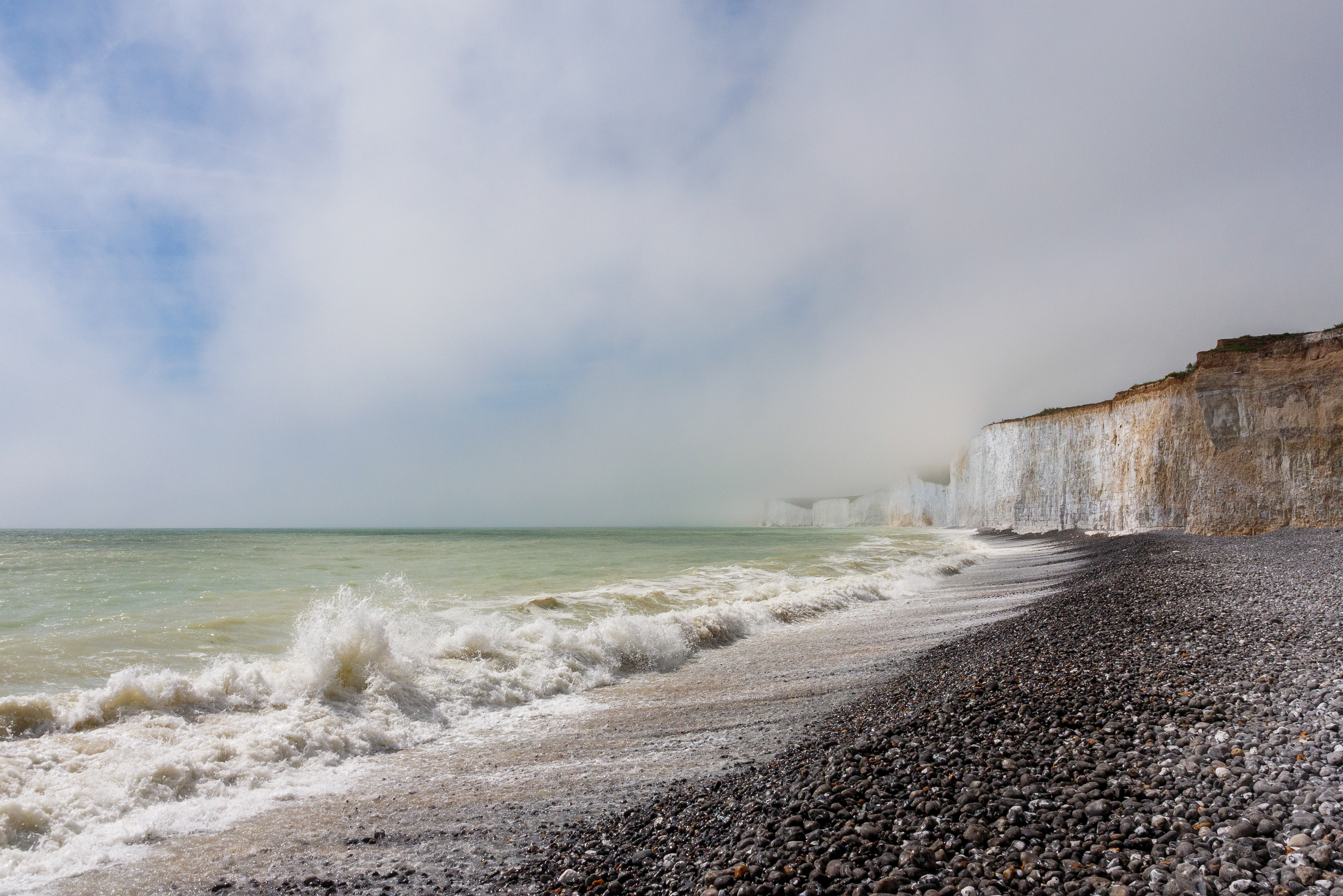 Les Seven Sisters dans la brume