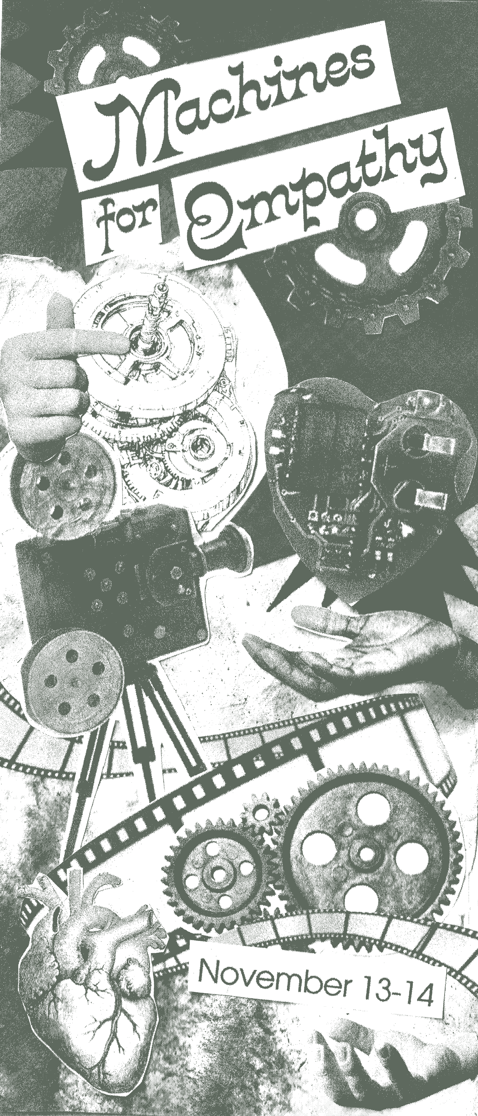 The cover RISO-printed