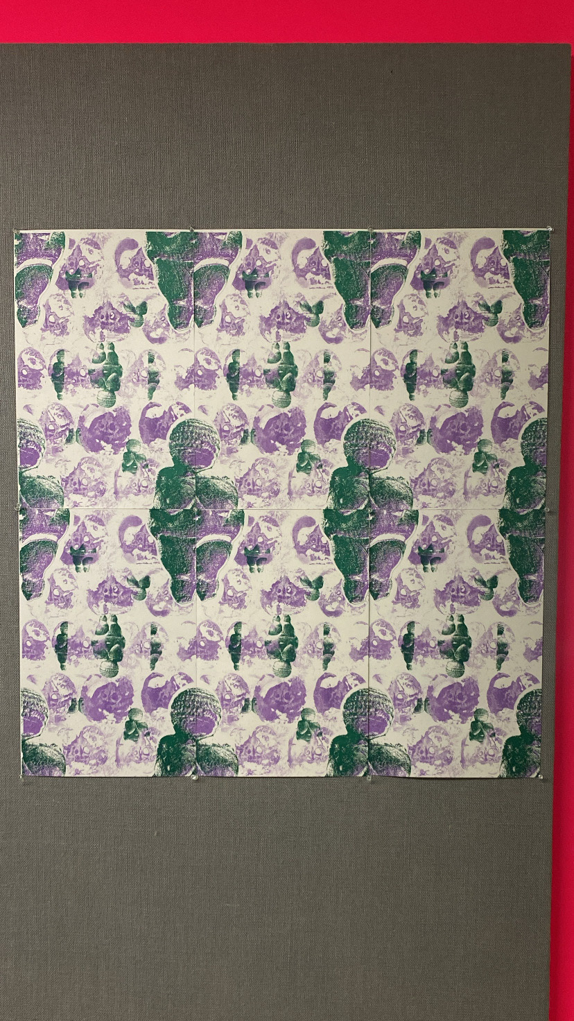 Demonstration of repeat pattern, making a "wallpaper" effect.
