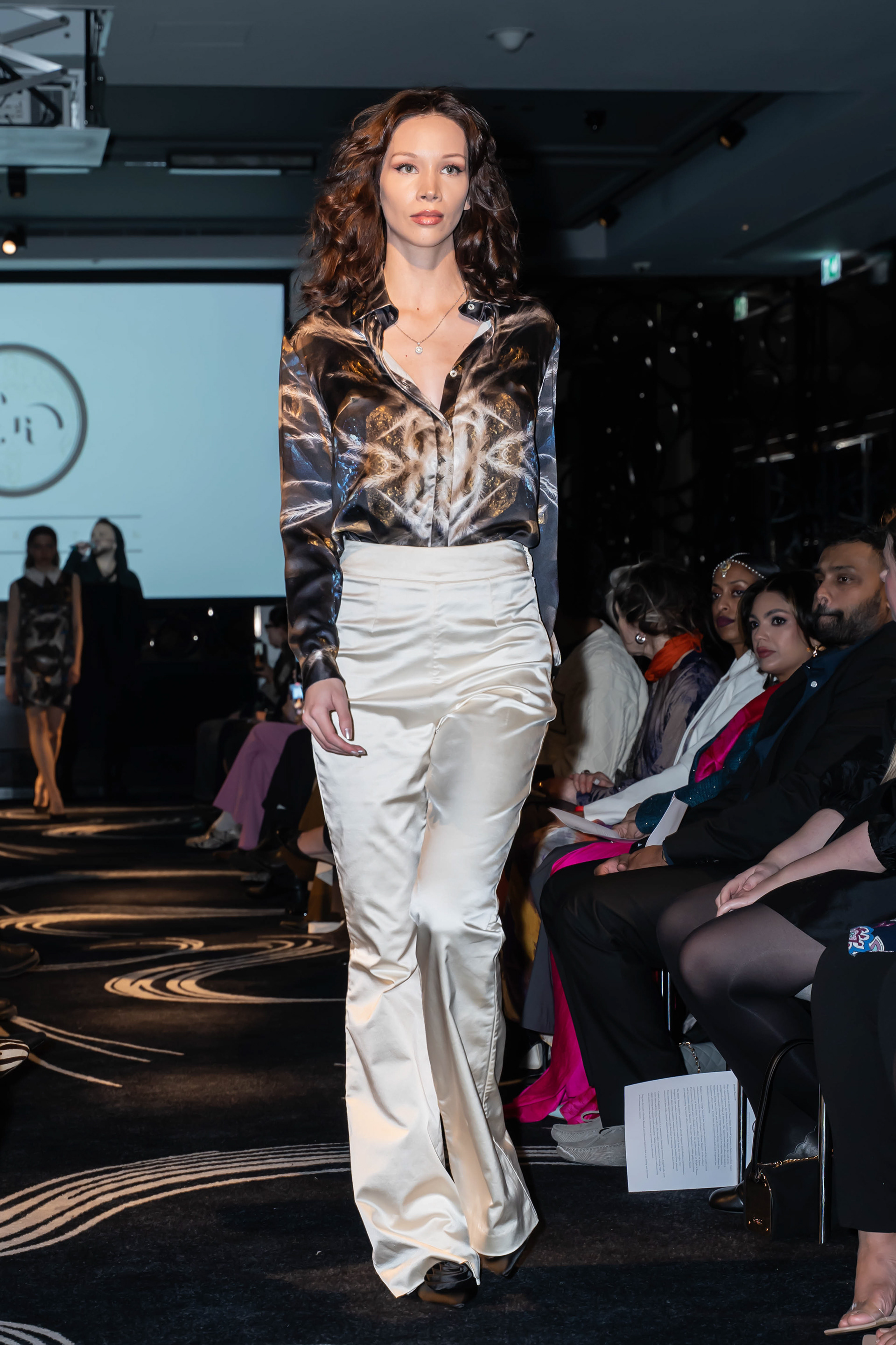 LONDON FASHION WEEK AW26 - Dahlia Razook Catwalk