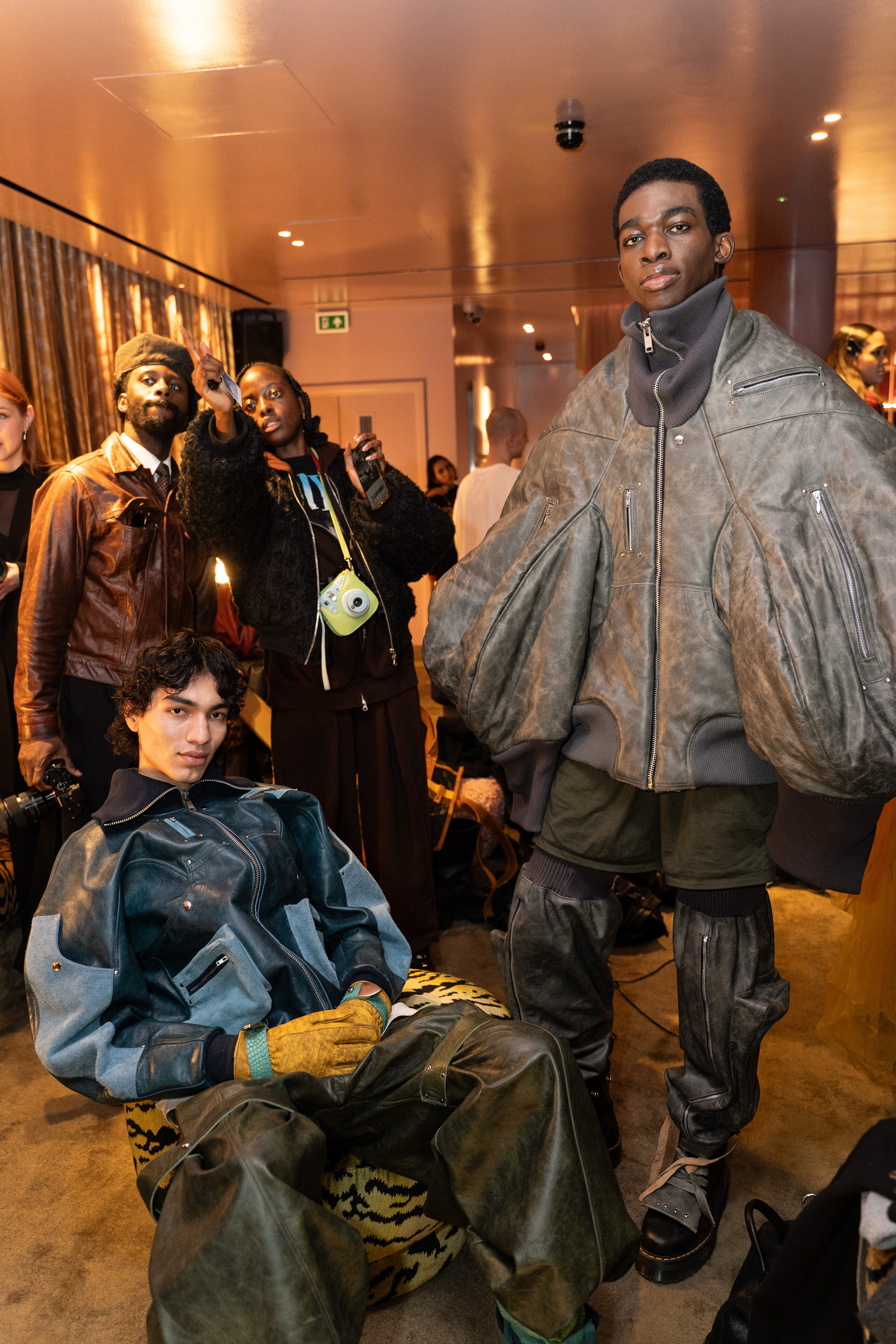 LONDON FASHION WEEK AW26 - Leo Prothmann Presentation Backstage
