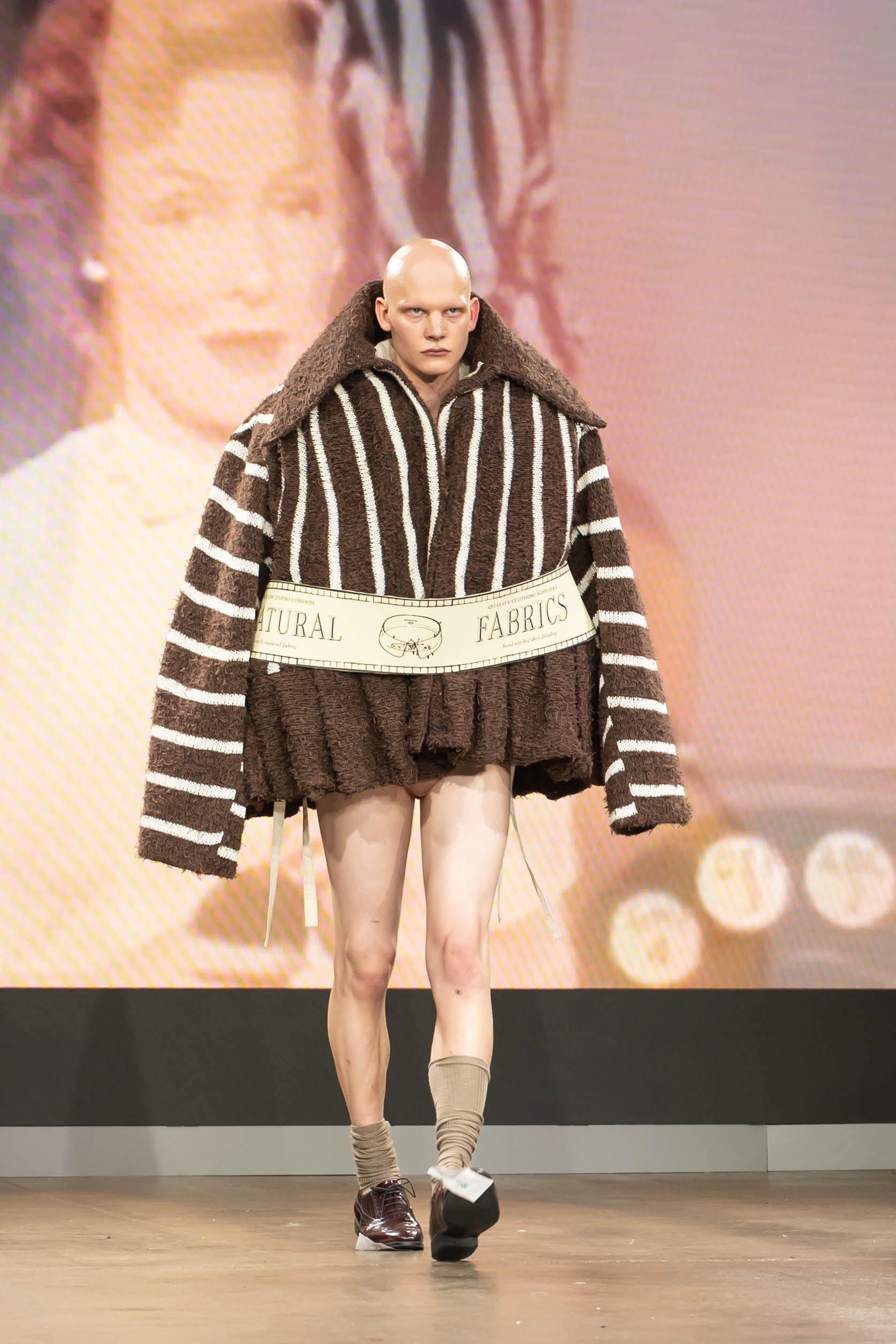 LONDON FASHION WEEK AW26 - Ji Kim Catwalk