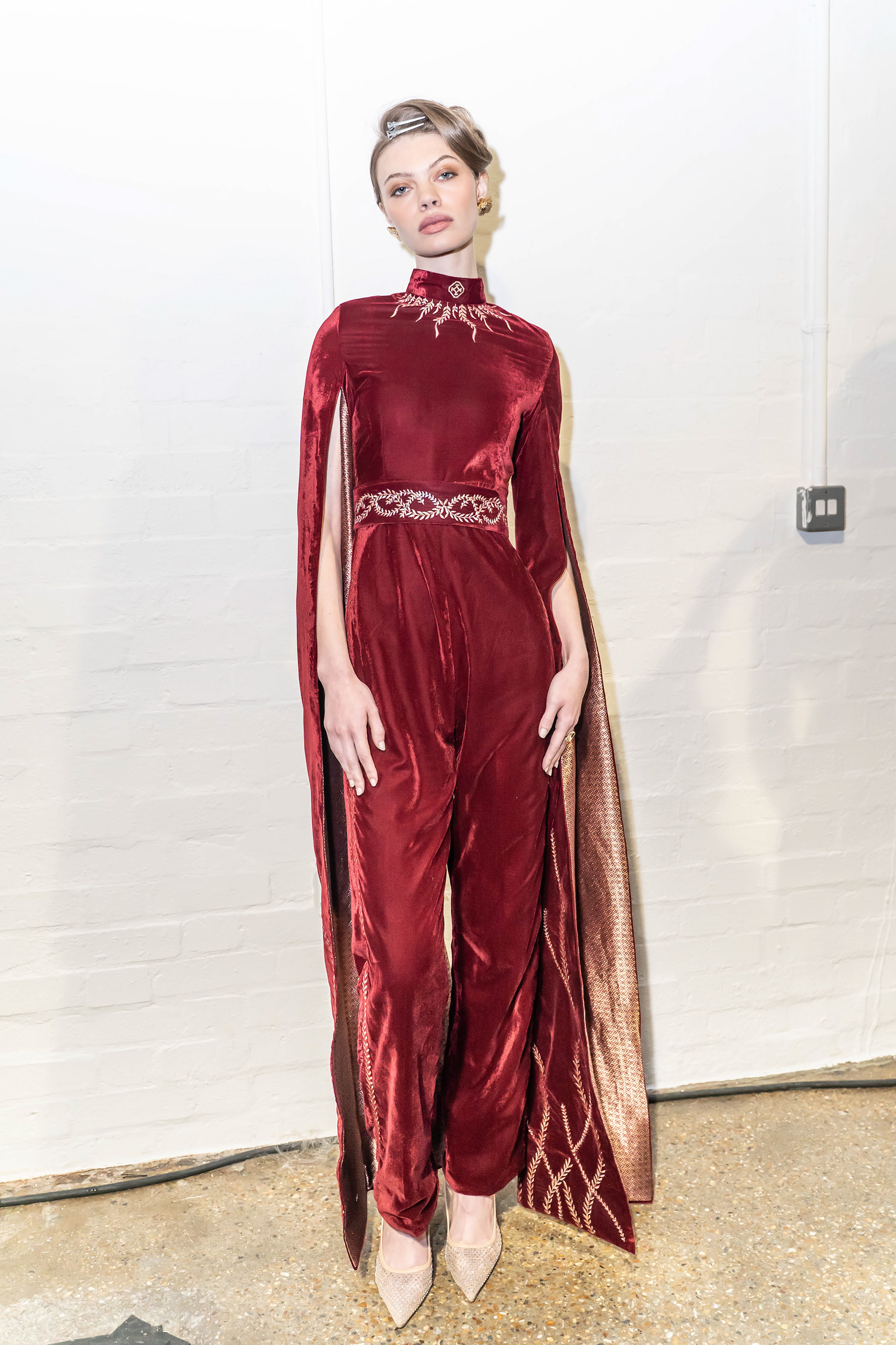 LONDON FASHION WEEK AW26 - Khushi Kumar Backstage