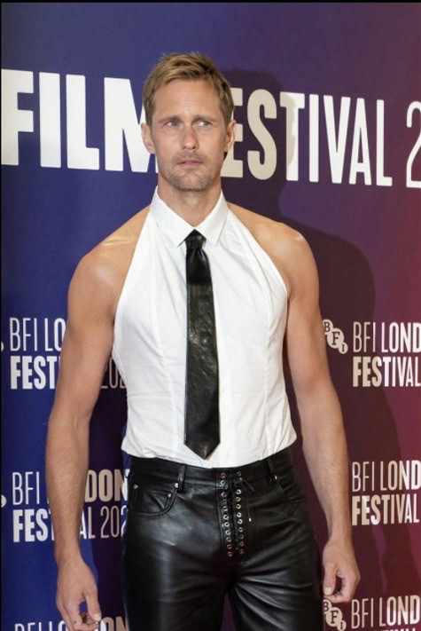 BFI LONDON FILM FESTIVAL, PILLION PREMIERE - Alexander Skaarsgard