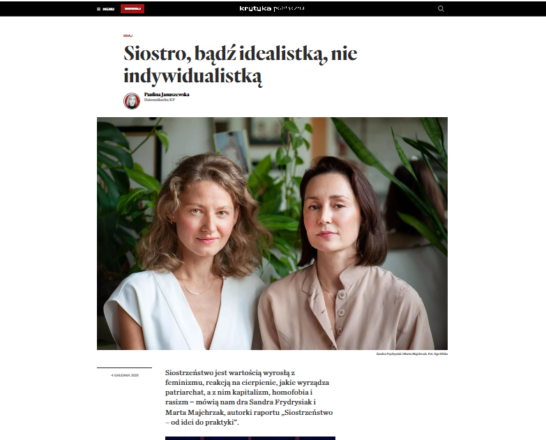 KRYTYKA POLITYCZNA