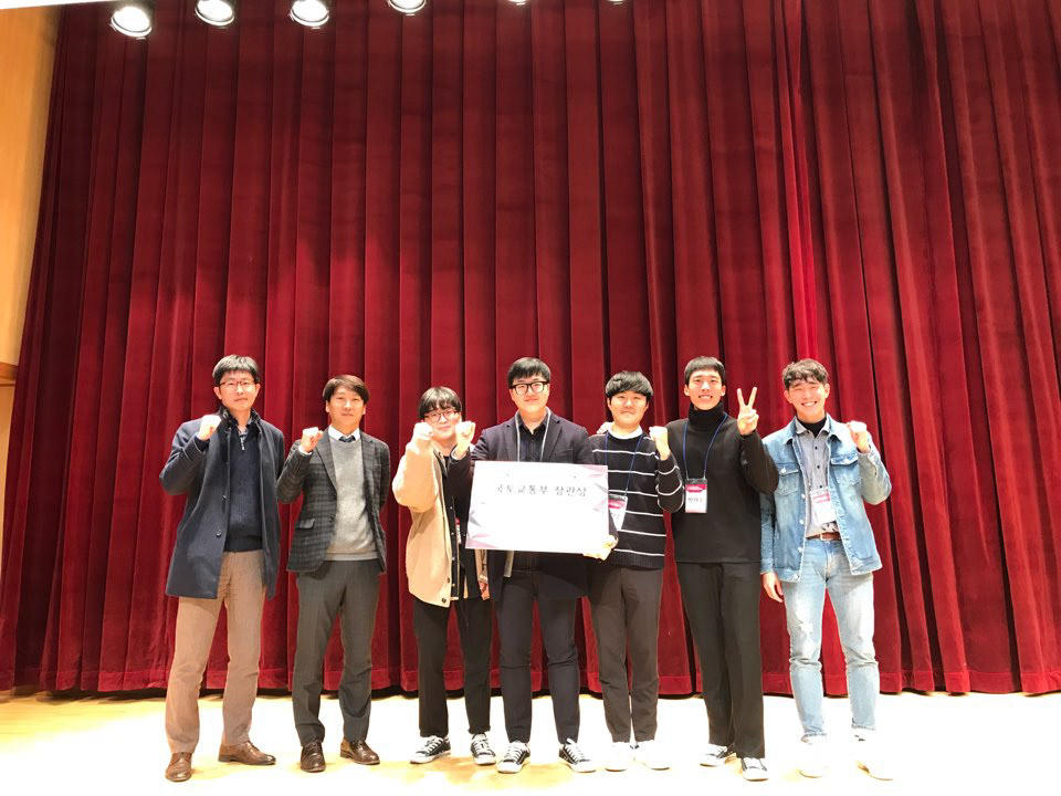 With judges and freinds, 2017, Seoul