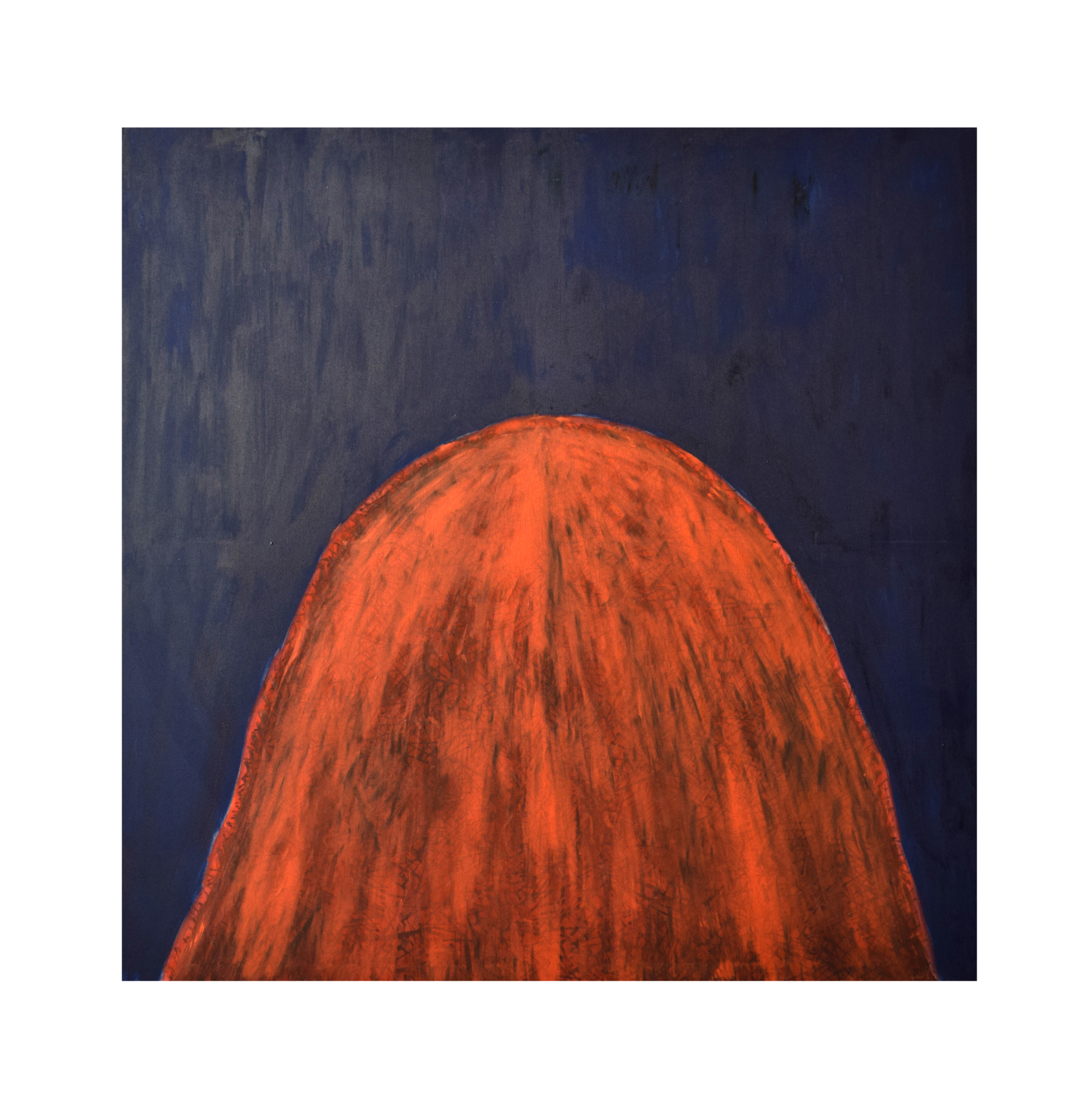 Ameisenhaufen 3, Öl auf Leinwand, 149 x 149 cm, 2023