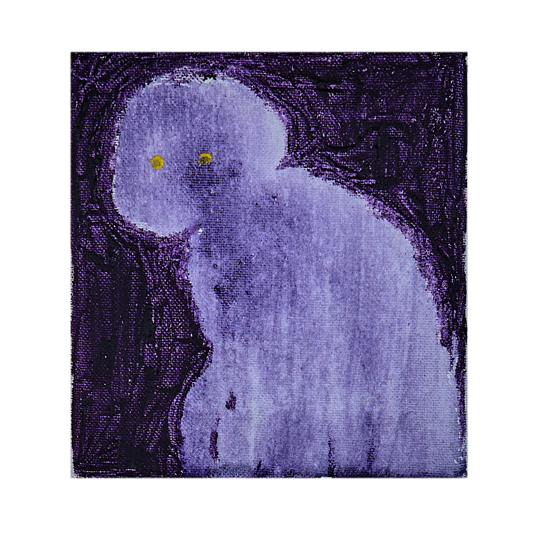 Ohne Titel, Öl auf Leinwand, 14.5 x 14.5 cm, 2021