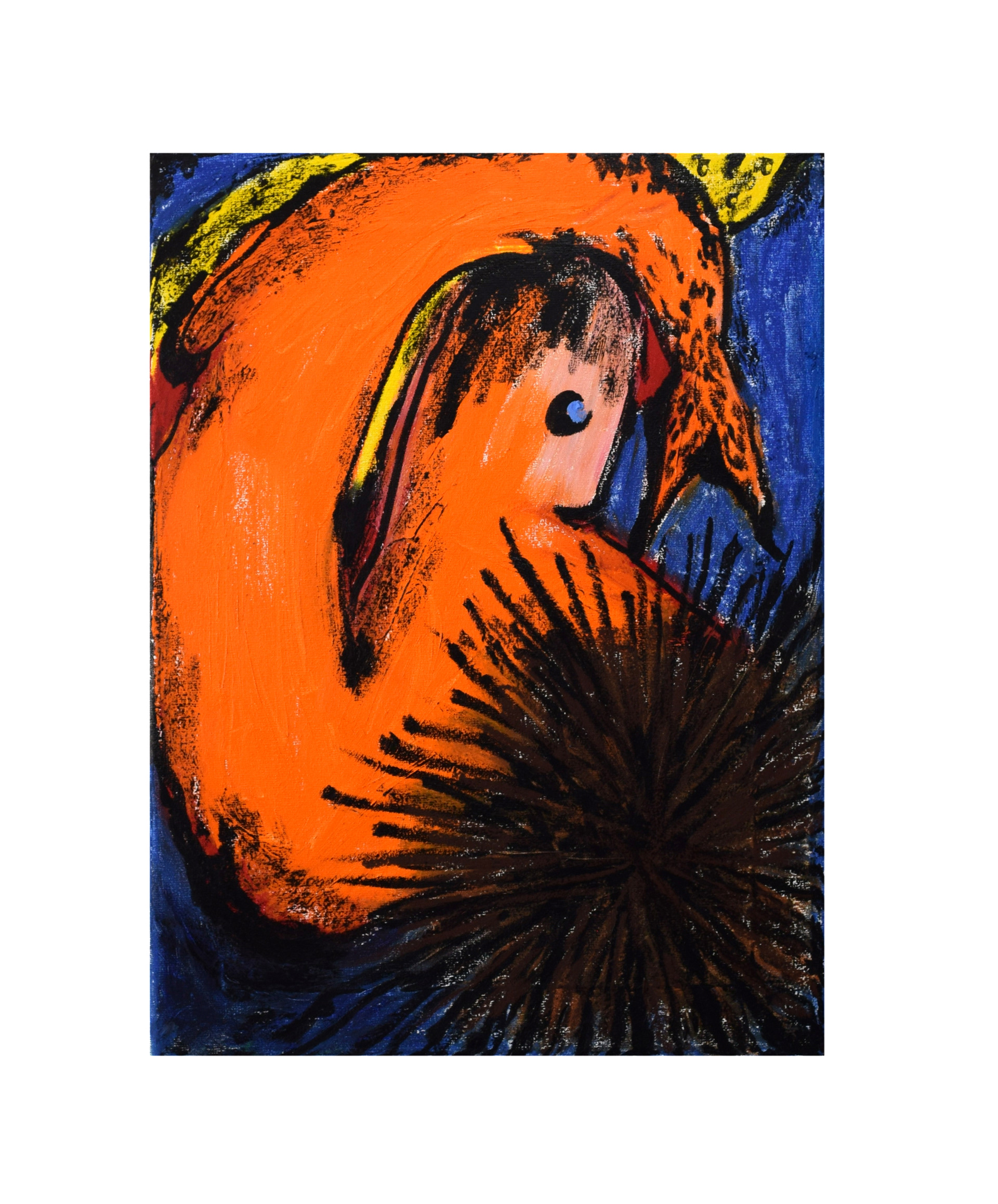 Ohne Titel, Öl auf Leinwand, 40 x 30 cm, 2024