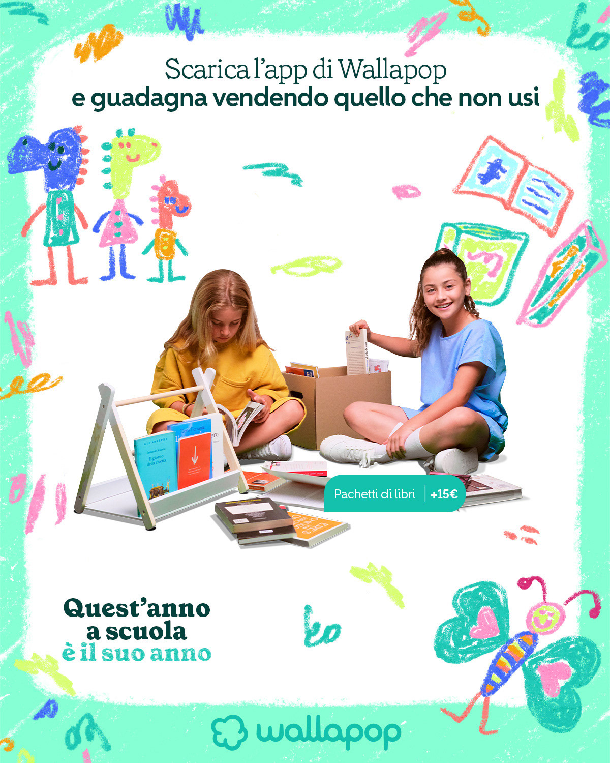 Prop Master For Back to the School Campaign for Wallapop Italy
