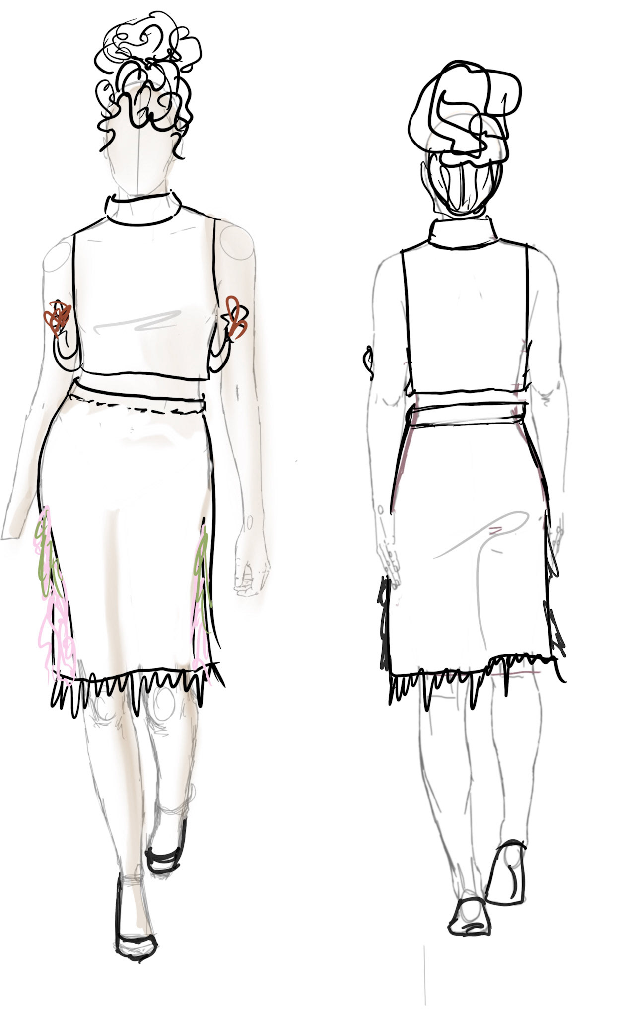 original sketches