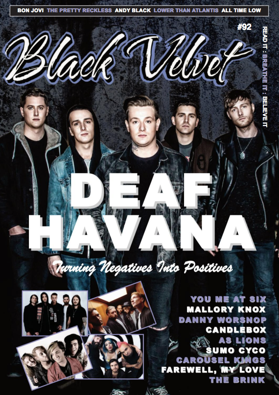 Black Velvet Magazine Cover