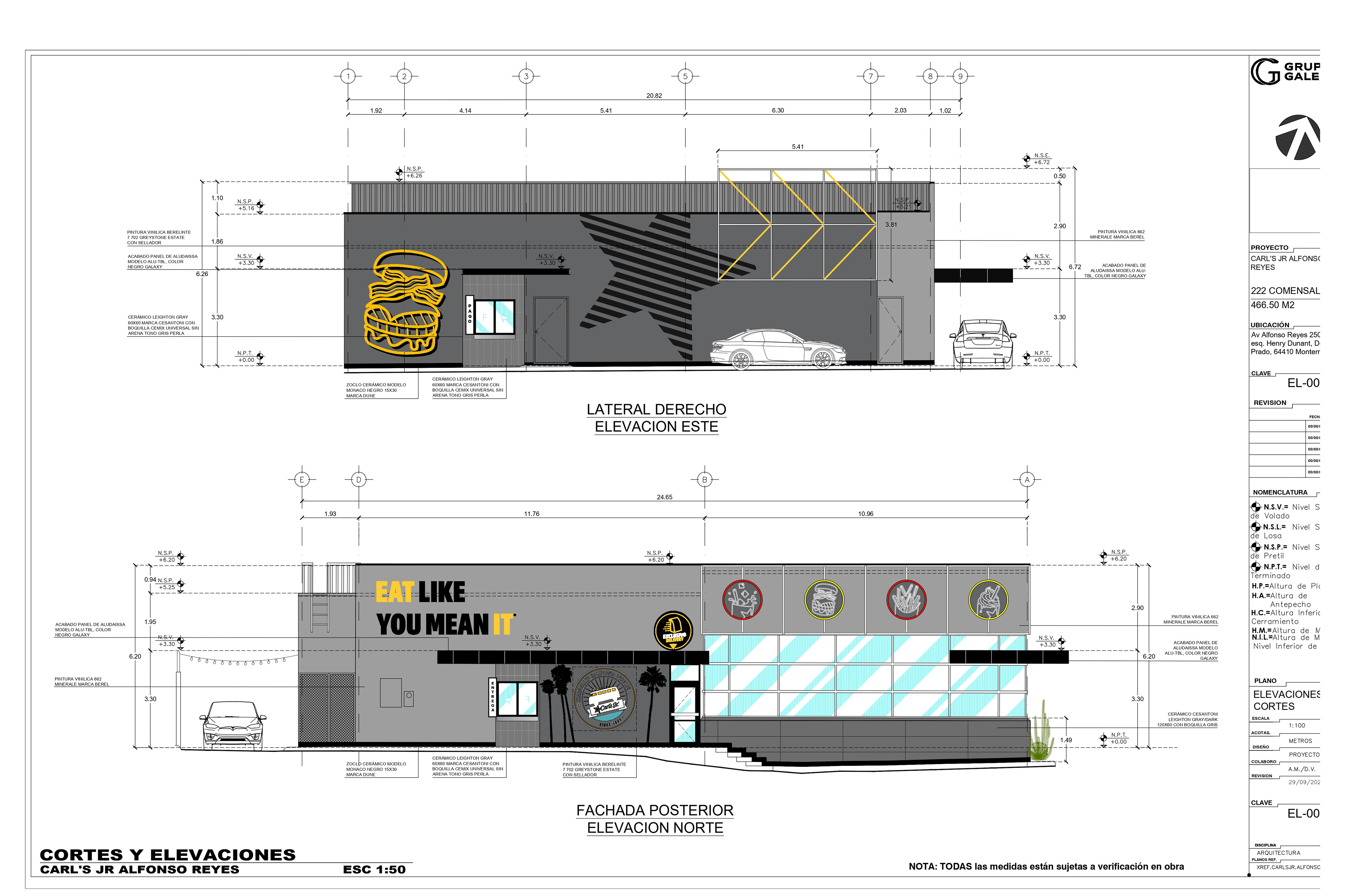 ELEVACIONES ARQUITECTONICAS