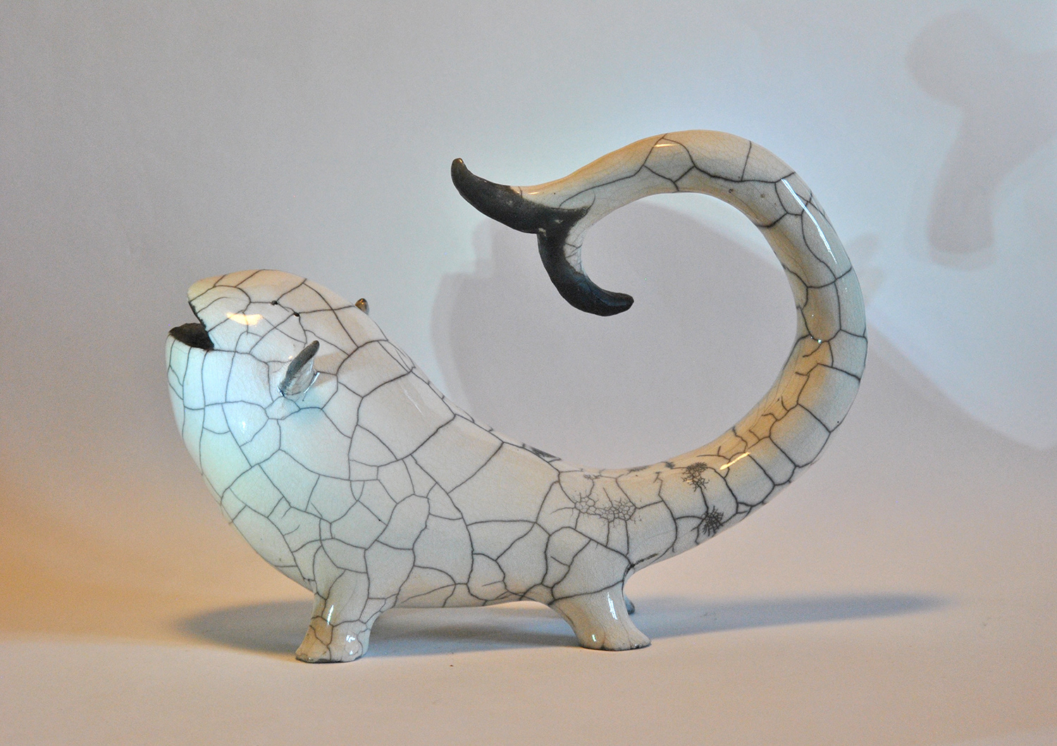 Sculpture céramique raku 24 cm X 20 cm