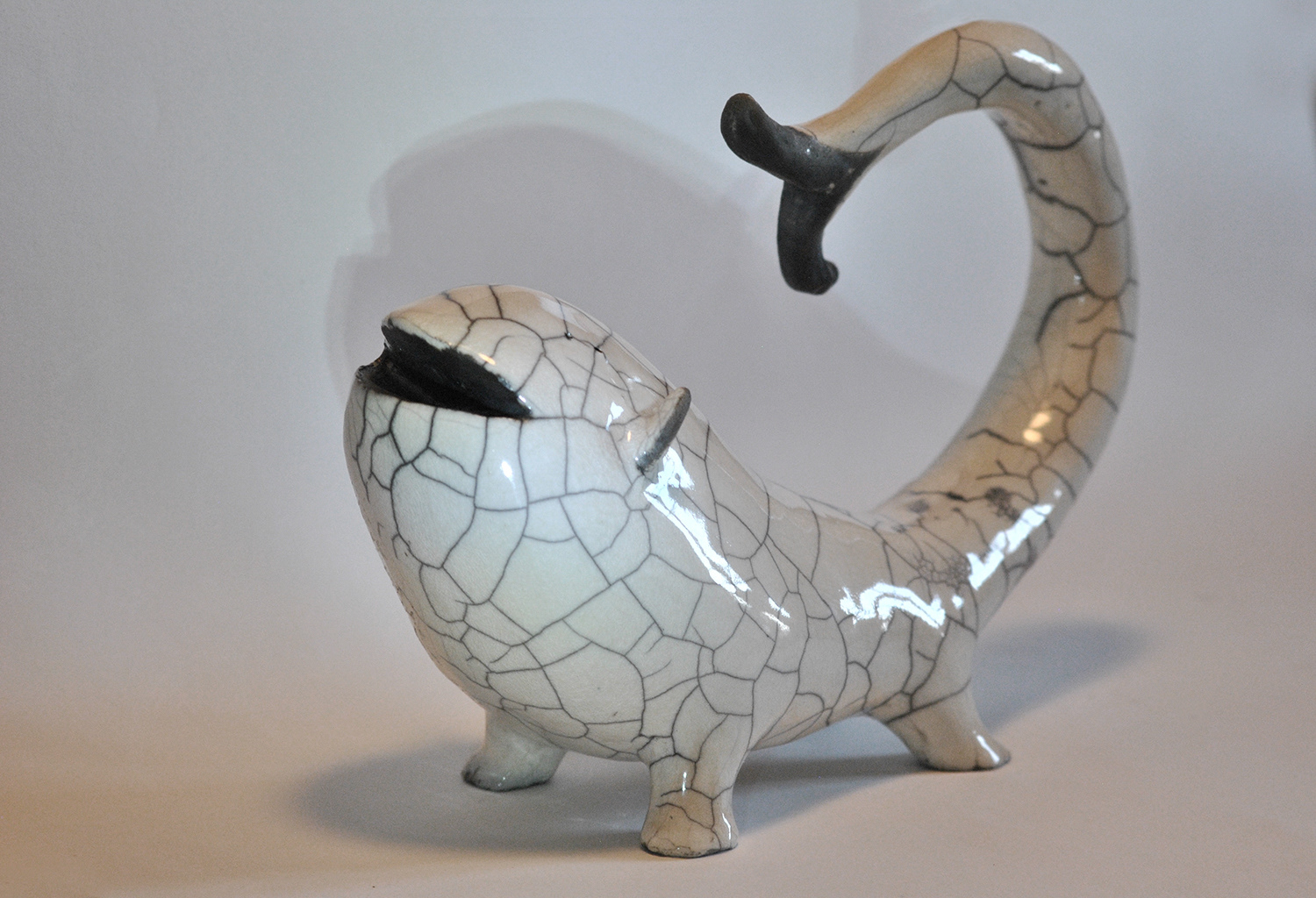 Sculpture céramique raku 24 cm X 20 cm