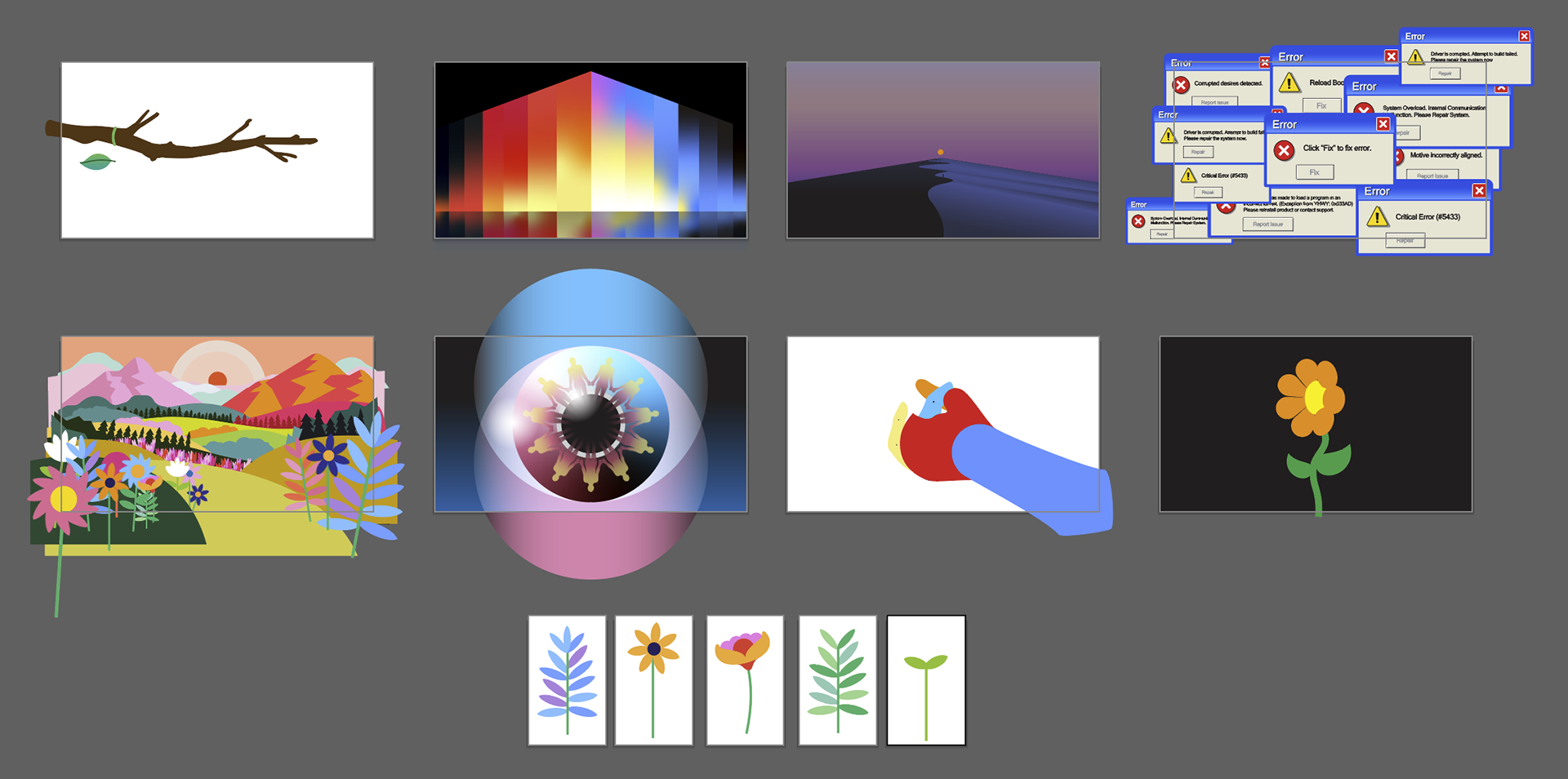Designs in Illustrator