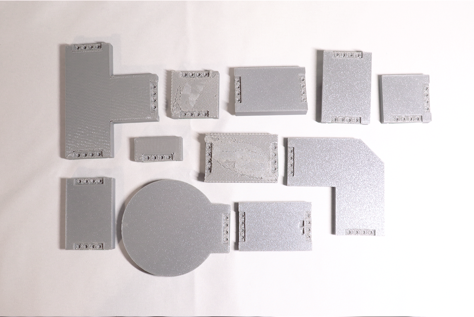 Course Pieces - Bottom View