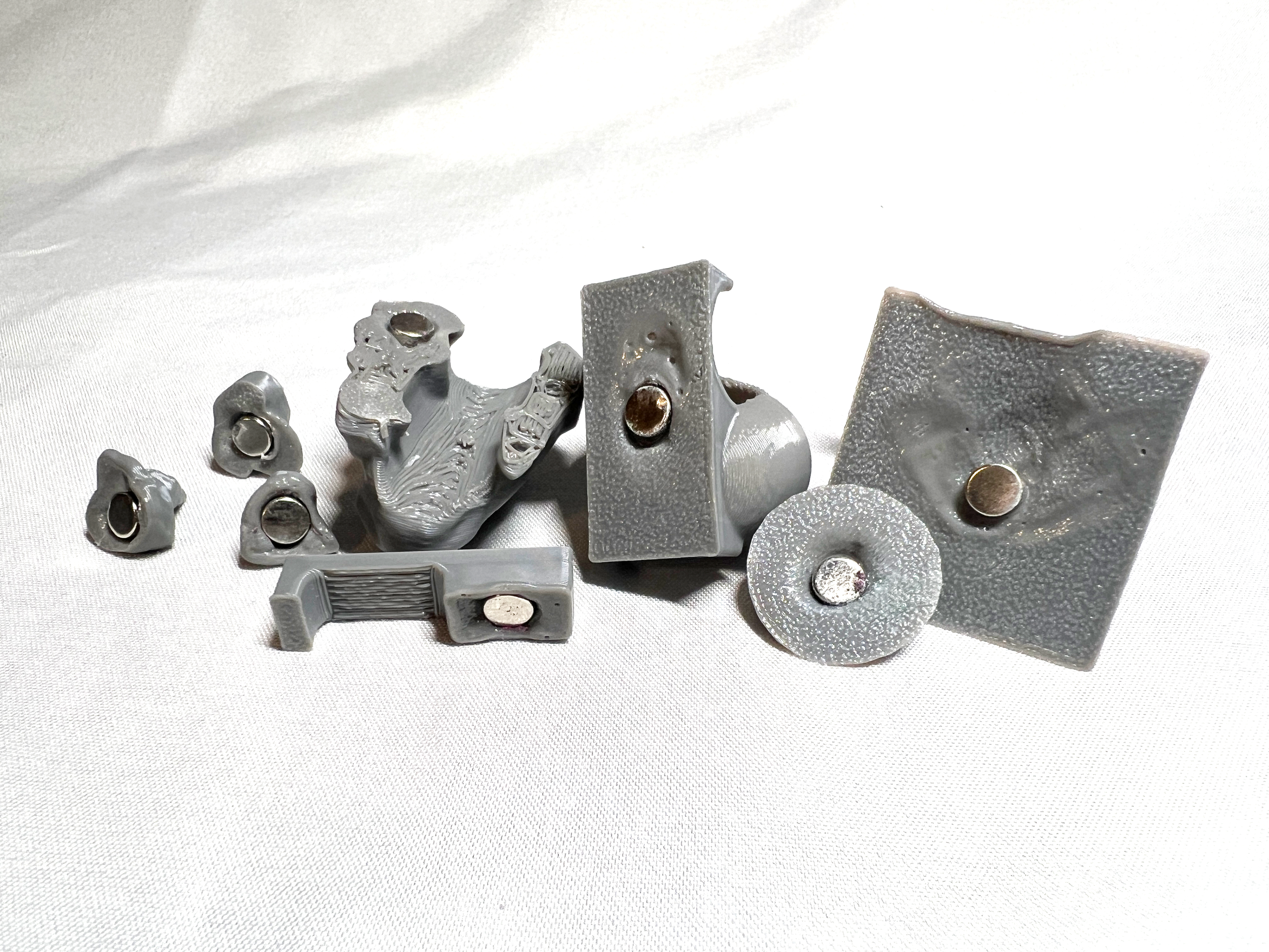 Obstacle Pieces - Embedded Magnets