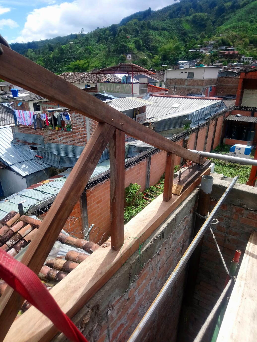 Reemplazo con material nuevo