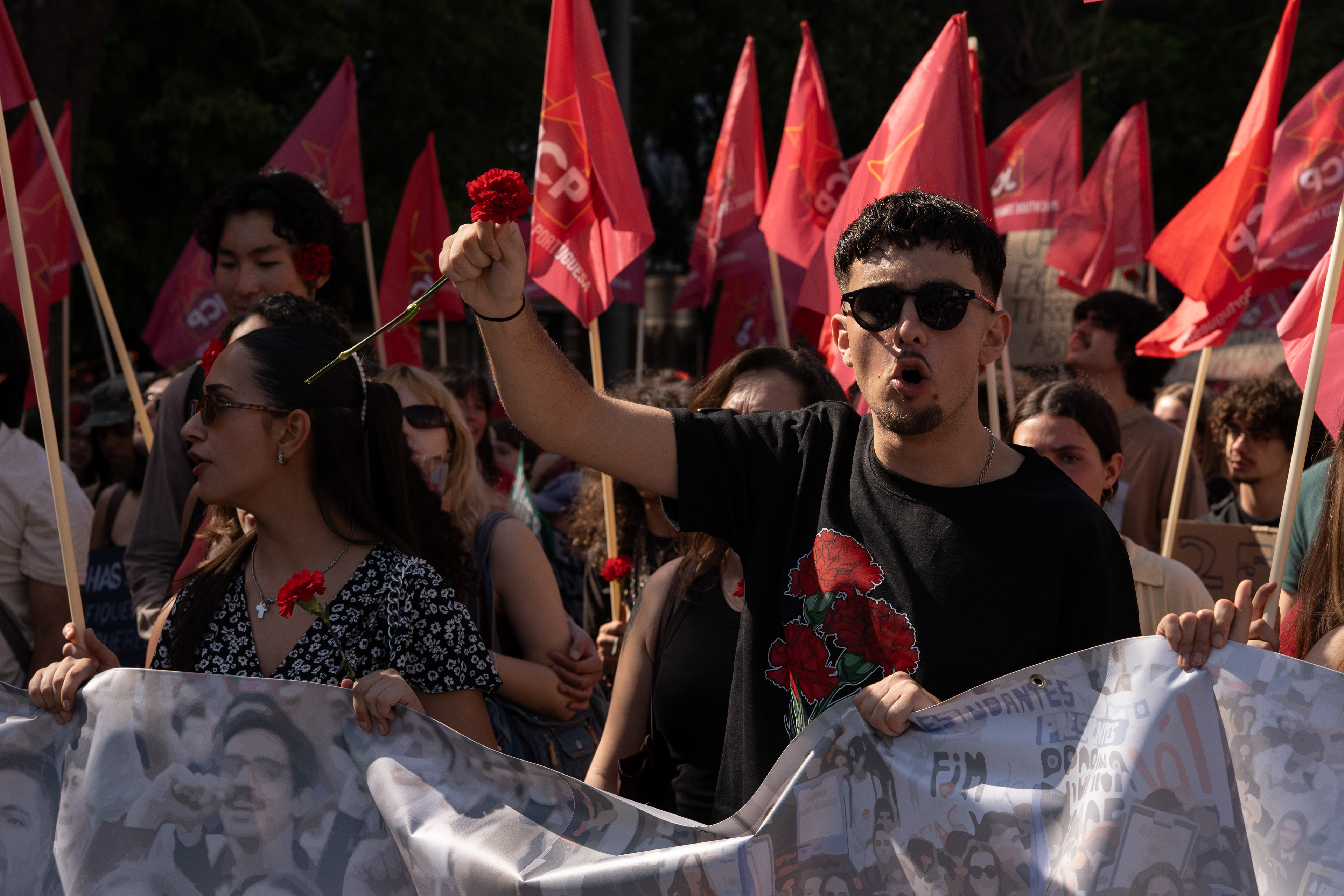 Manifestação do 25 de abril, 25 de abril de 2026, Lisboa.