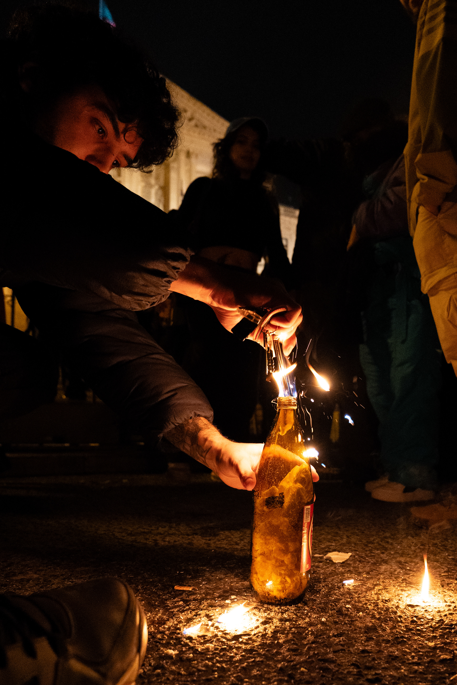 Desacatos após a manifestação da greve geral, 11 de dezembro 2025, Lisboa.