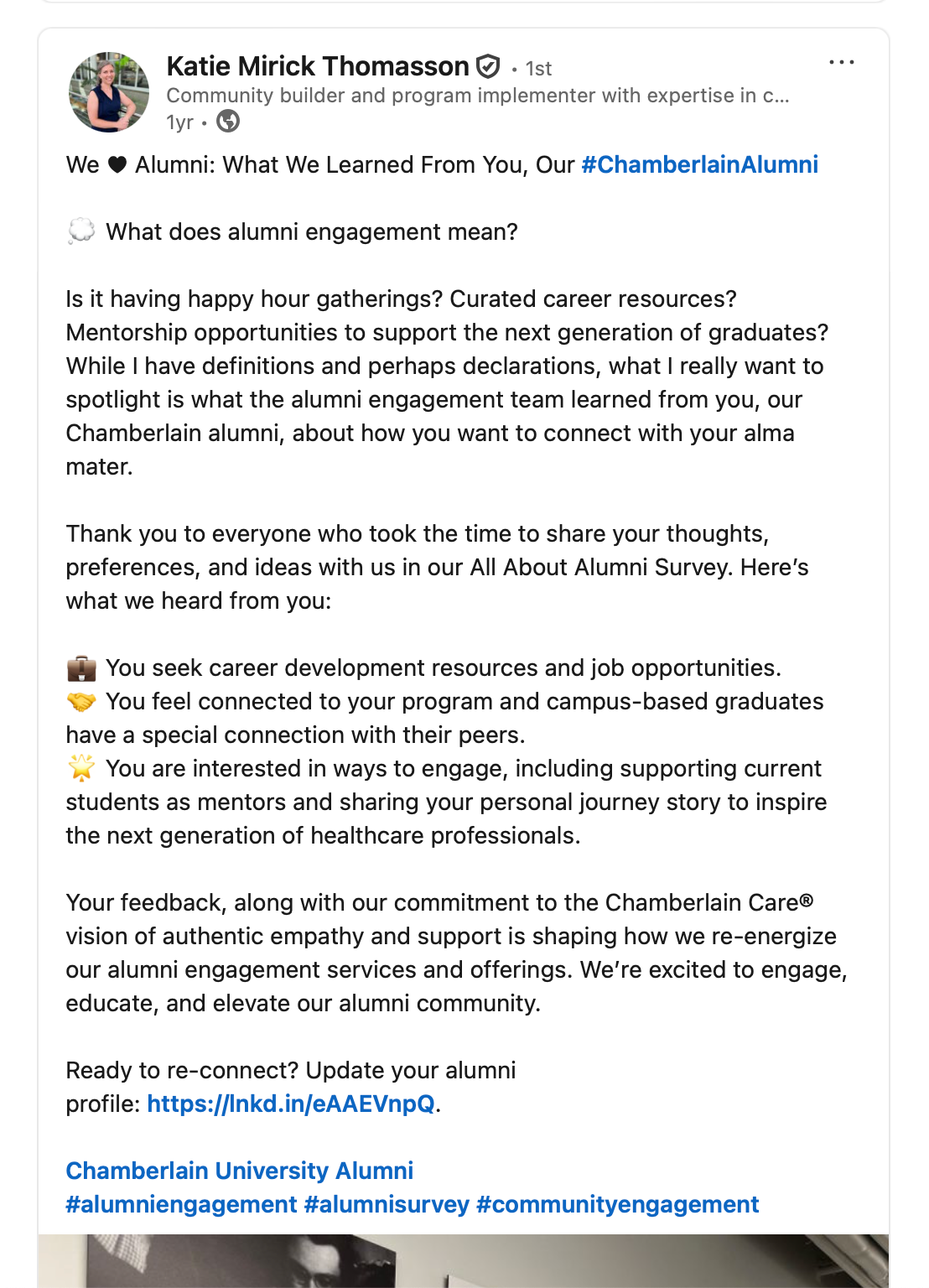 Higher Ed - LinkedIn Ad